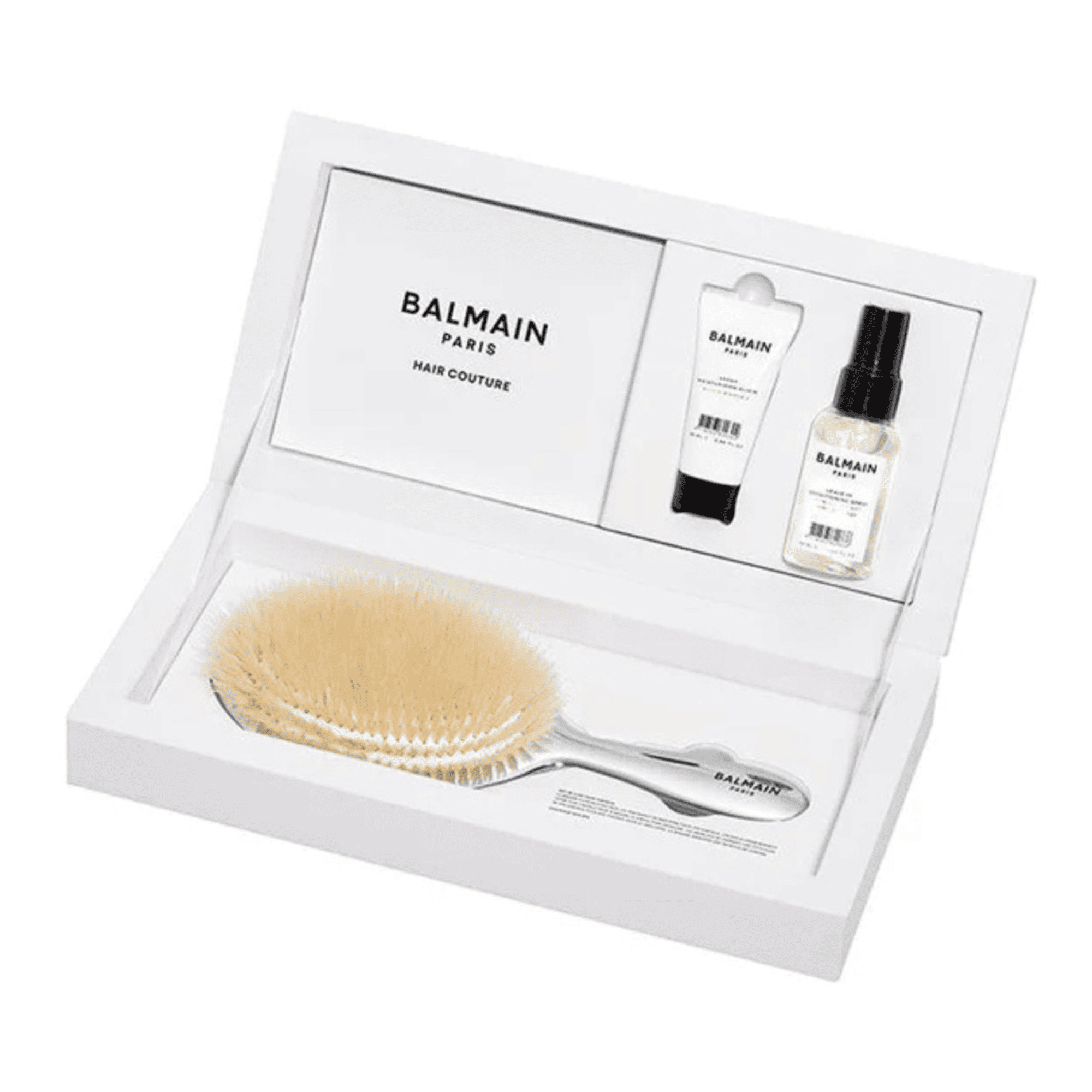 Balmain Silver Boar Hair Spa Brush - Набір для догляду за волоссям