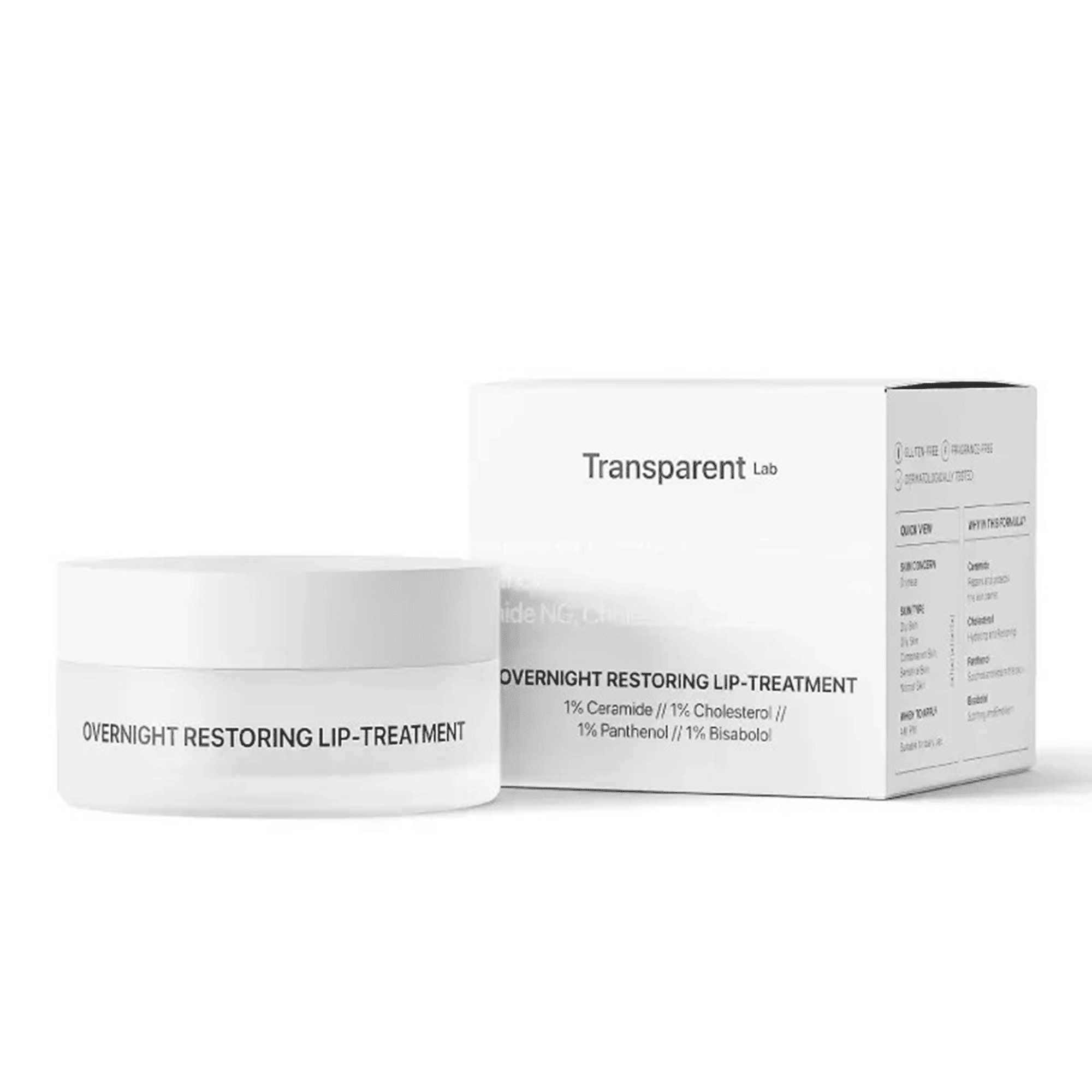 Восстанавливающий бальзам для губ Transparent Lab Overnight Restoring Lip