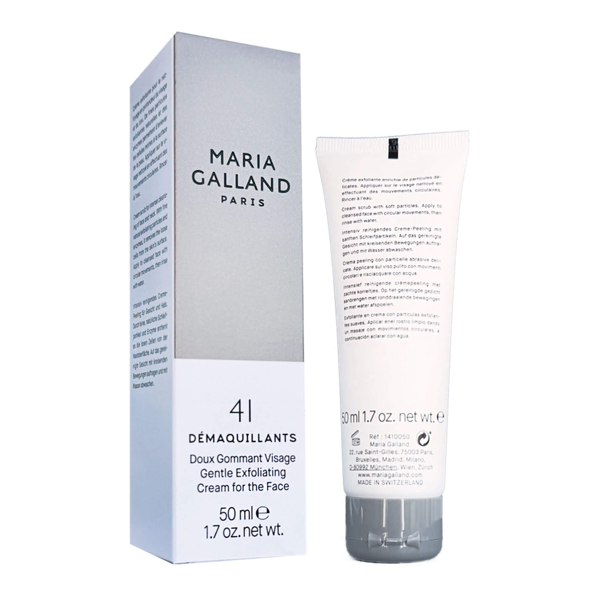 Ніжний крем-скраб для обличчя Maria Galland 41 Gentle Exfoliating Cream