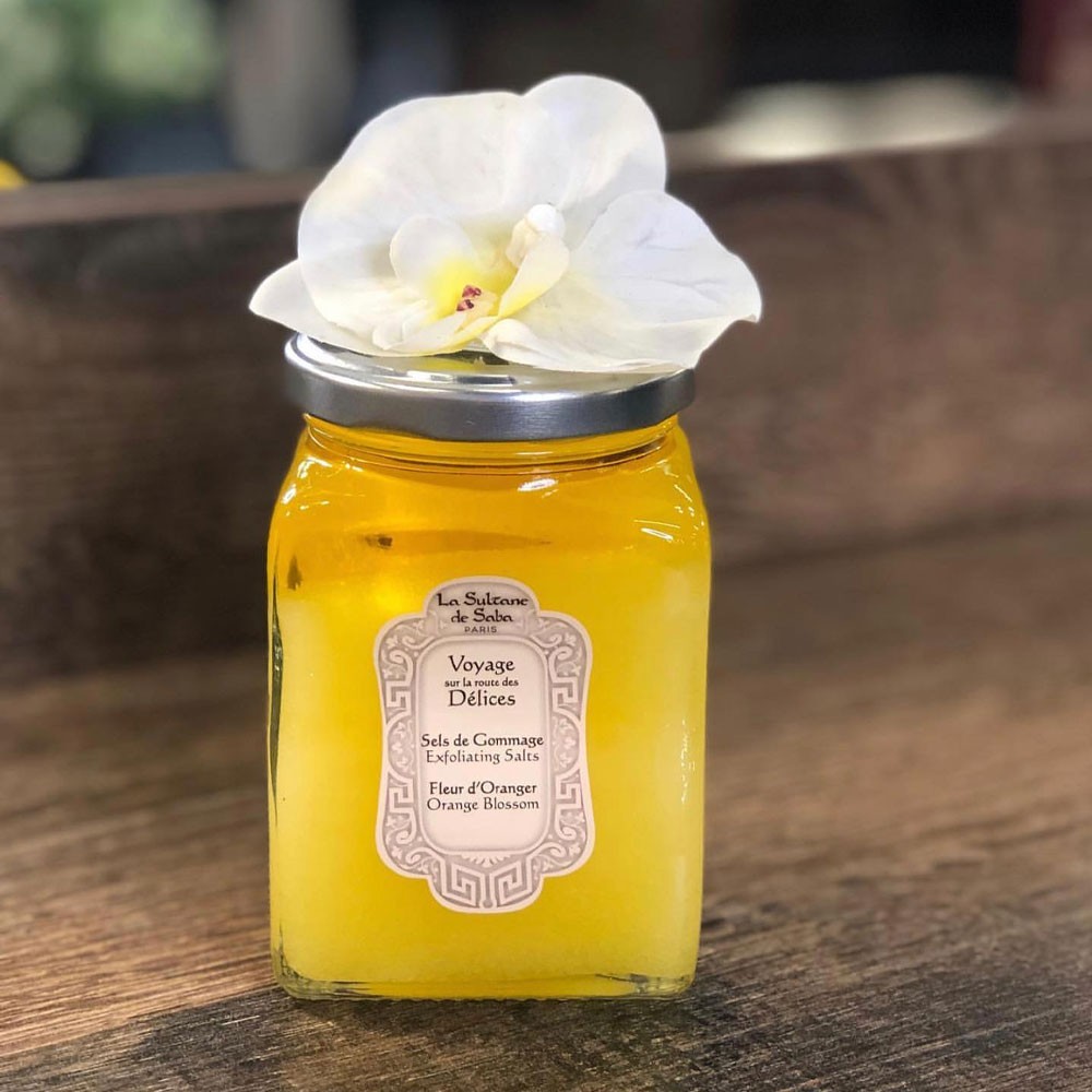 Сольовий скраб для тіла Квіти Апельсина La Sultane De Saba Exfoliating Salts Fleur D’Oranger