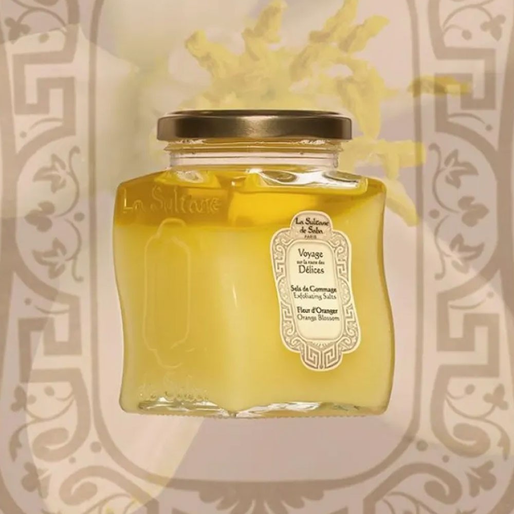 Сольовий скраб для тіла Квіти Апельсина La Sultane De Saba Exfoliating Salts Fleur D’Oranger
