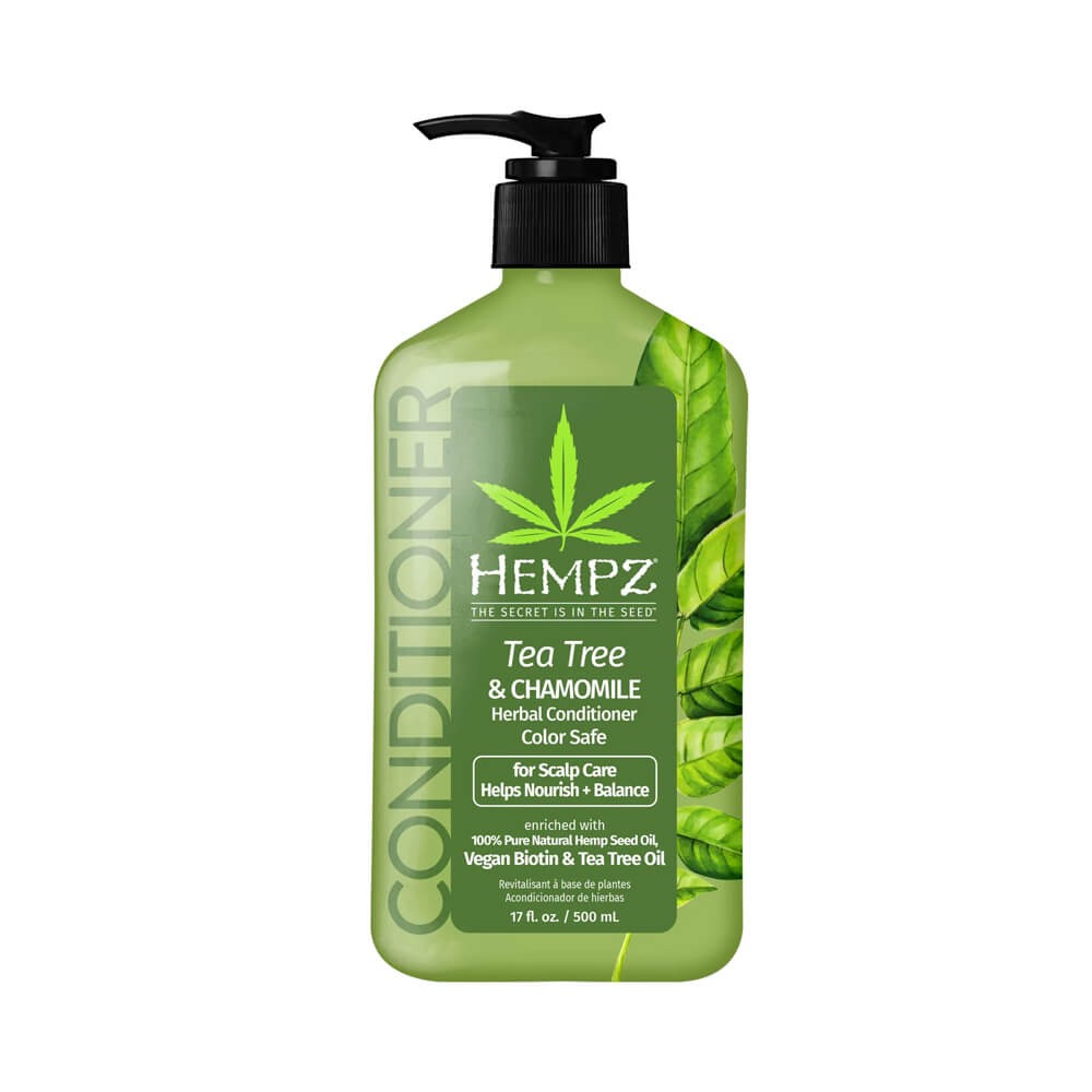 Hempz Tree & Chamomile Conditioner Set With Vegan Biotin For Scalp Care - Кондиціонер із чайним деревом, ромашкою, веганським біотином для догляду за шкірою голови