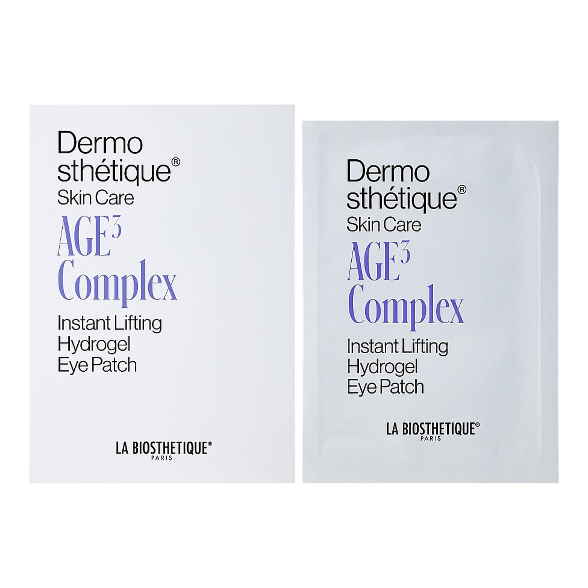 Гидрогелевые патчи для глаз с эффектом лифтинга La Biosthetique Dermosthetique Age 3 Instant Lifting Еуе Pad