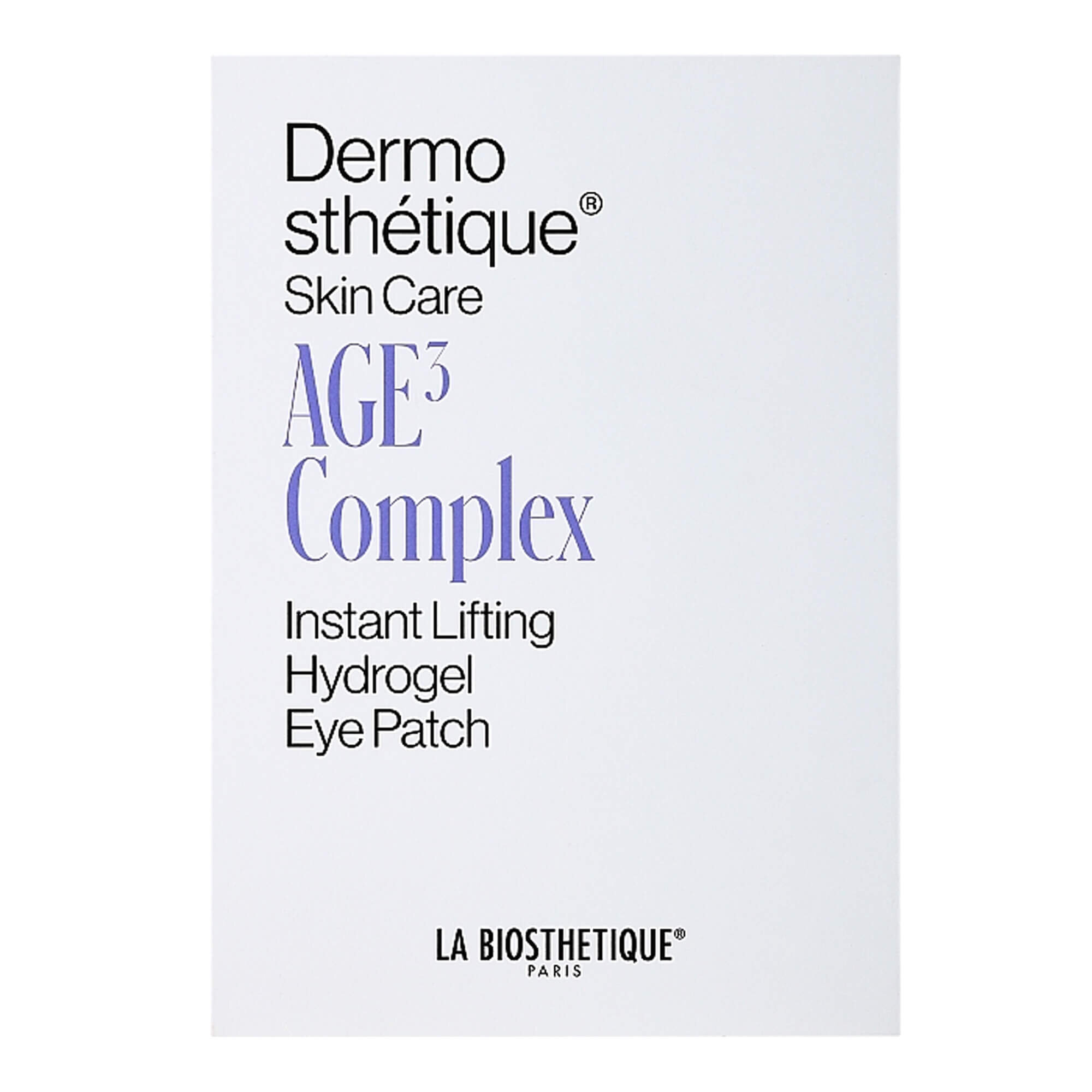 Гидрогелевые патчи для глаз с эффектом лифтинга La Biosthetique Dermosthetique Age 3 Instant Lifting Еуе Pad