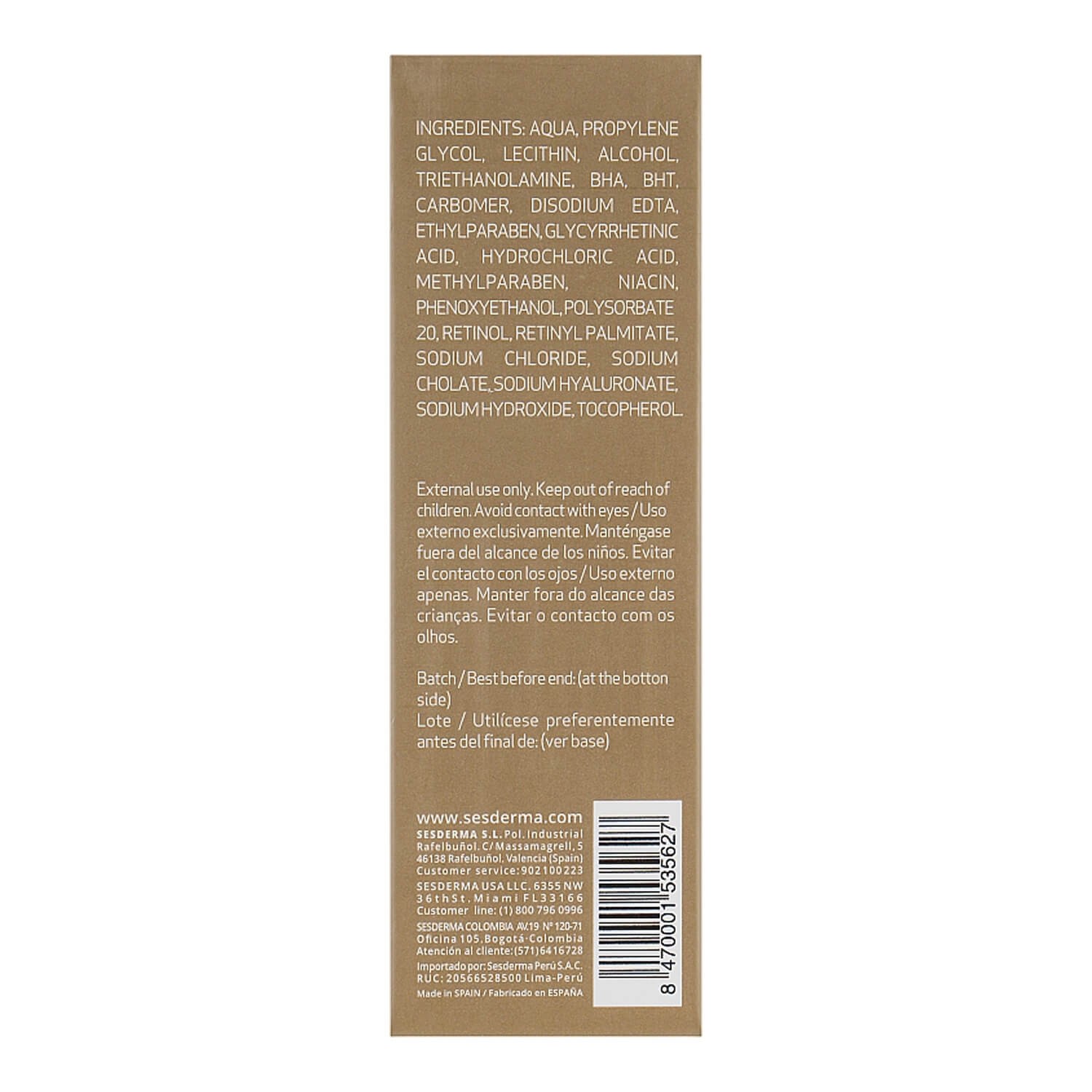 sesderma 0 25
