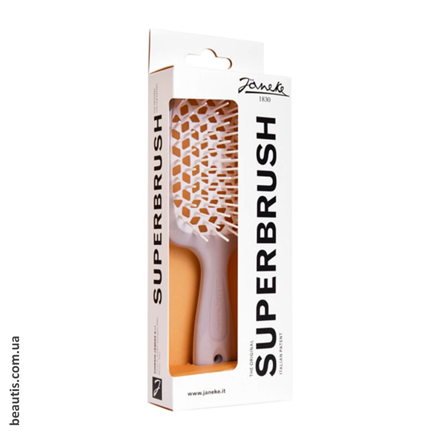 Гребінець сірий Janeke Superbrush Standart Grey