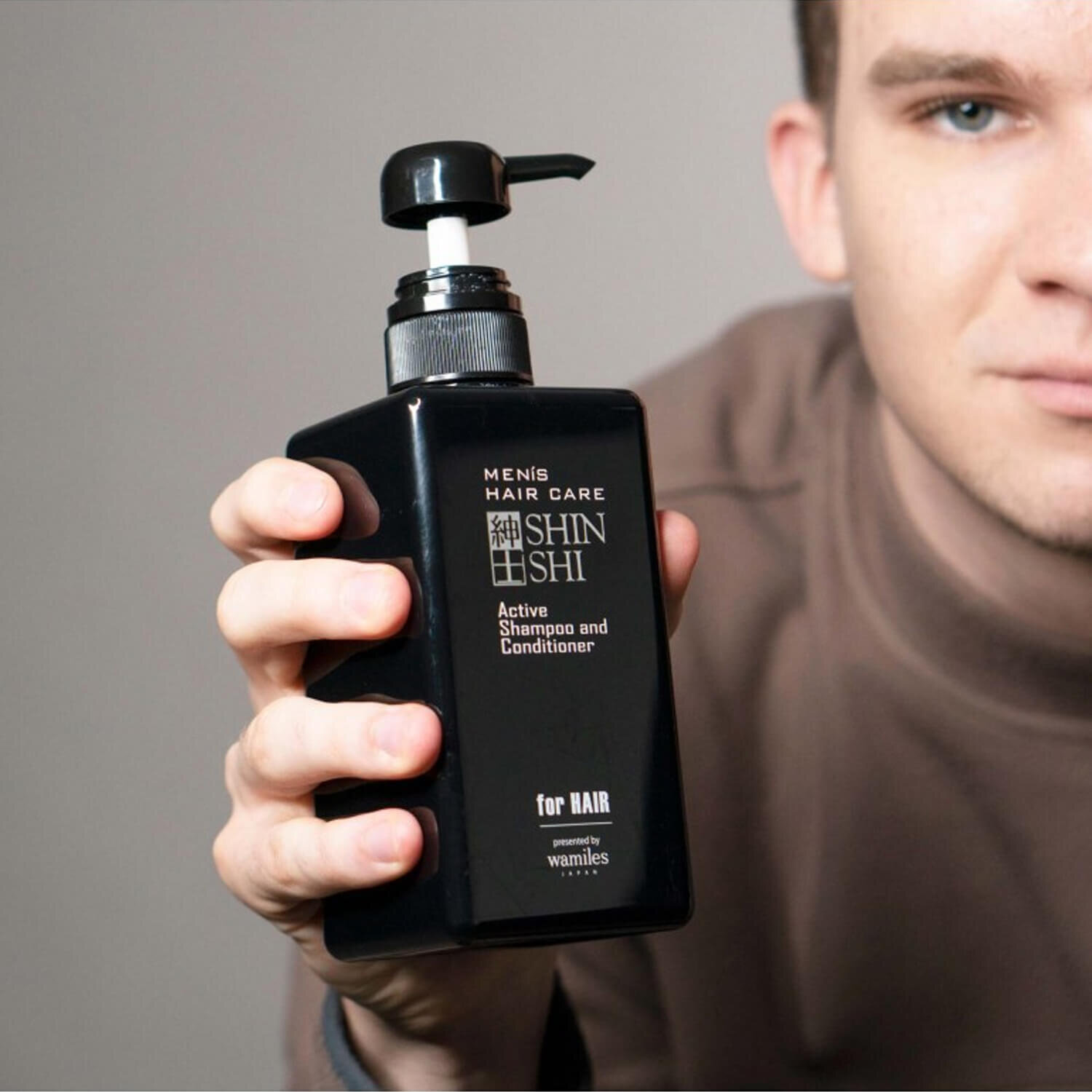 Otome Shinshi Men Hair Care Active Shampoo шампунь-кондиционер для мужчин