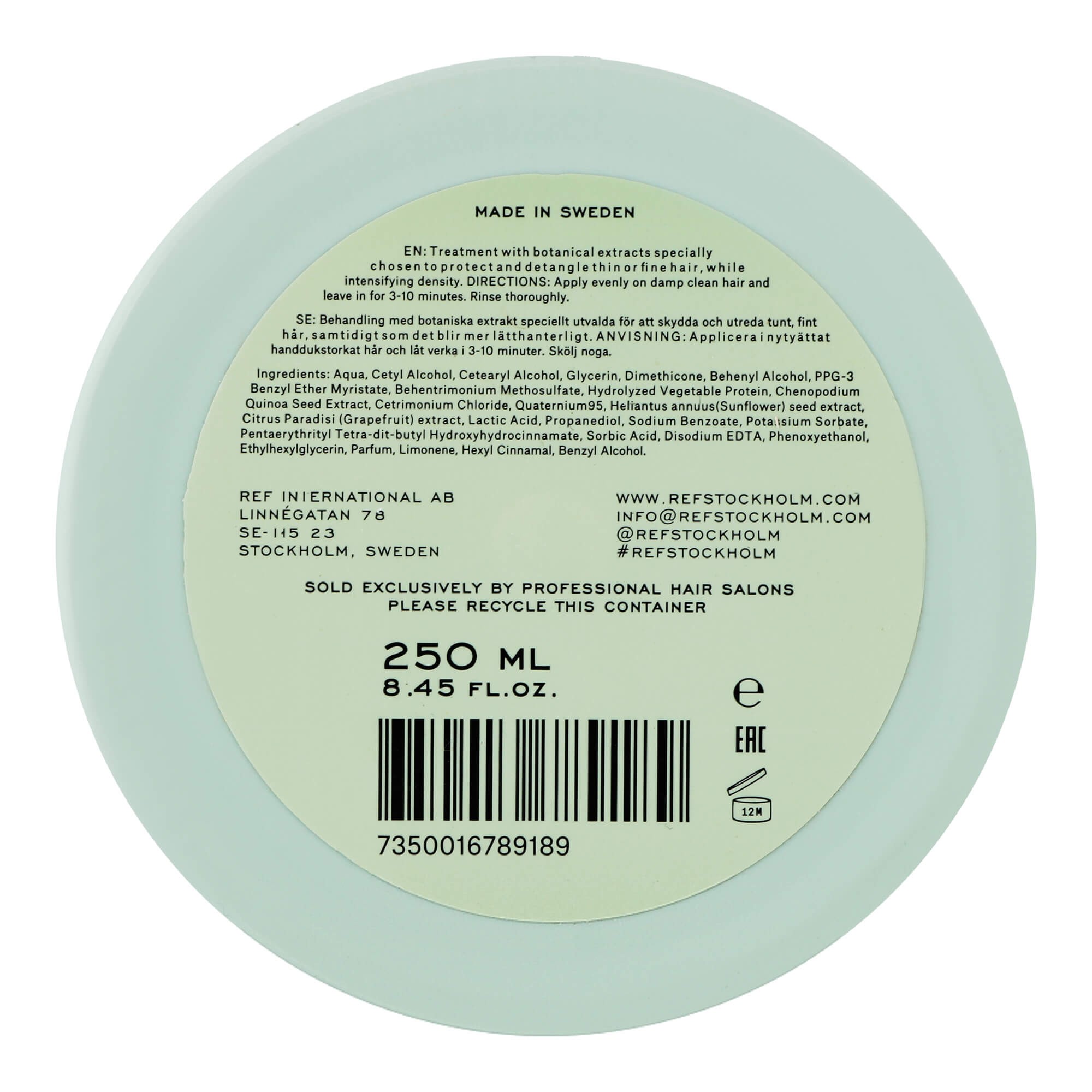 REF Weightless Volume Masque цена