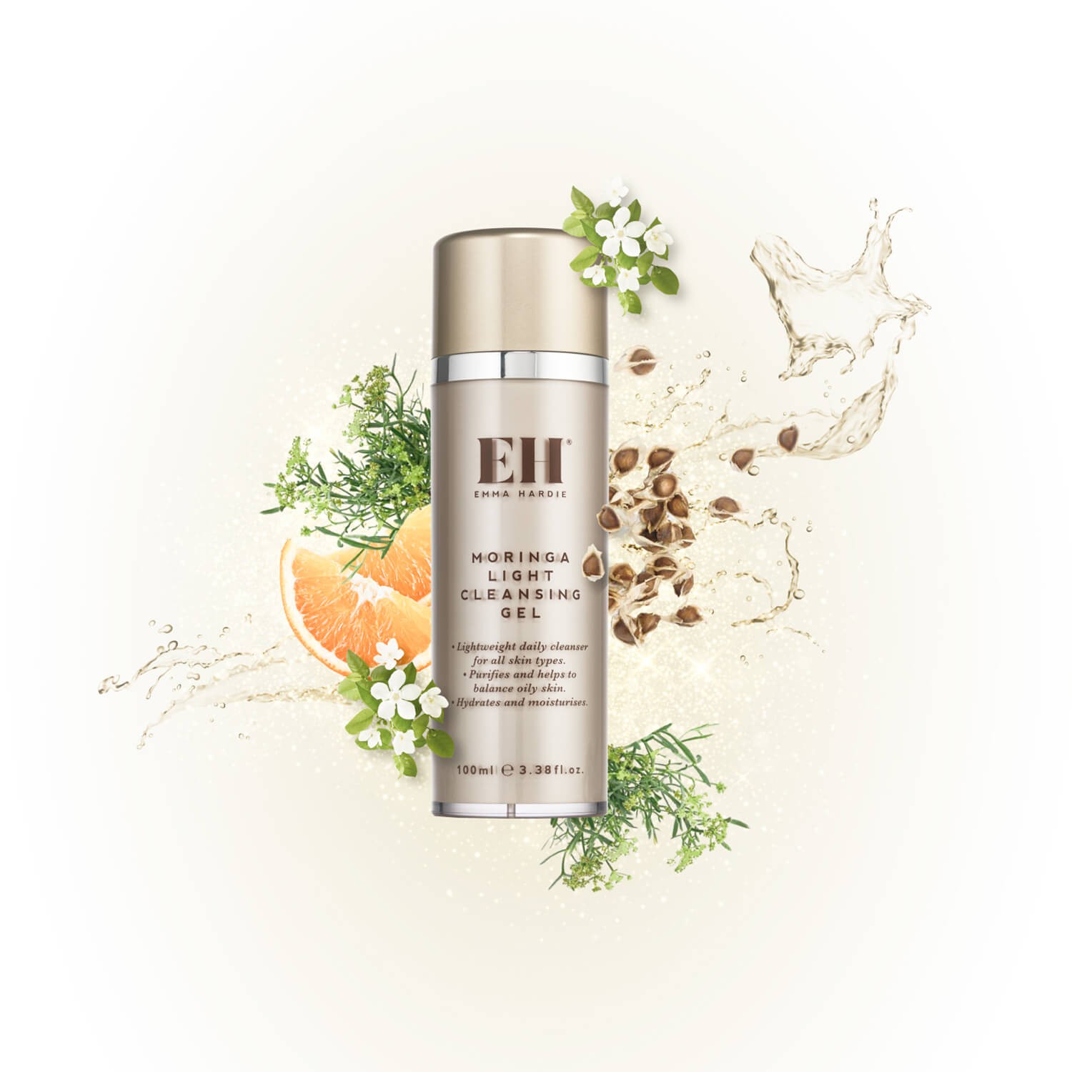 Легкий очищаючий гель для обличчя Emma Hardie Moringa Light Cleansing Gel