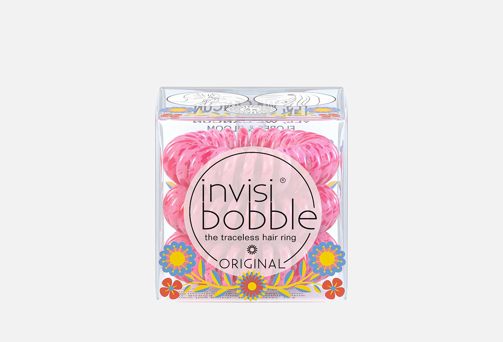 Резинка-браслет для волос invisibobble ORIGINAL Flores and Bloom Yes