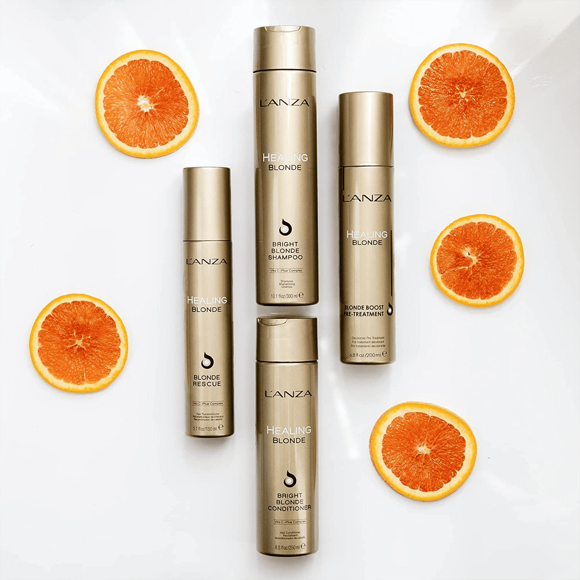 Целебный кондиционер для натуральных и обесцвеченных светлых волос L’anza Healing Bright Blonde Conditioner