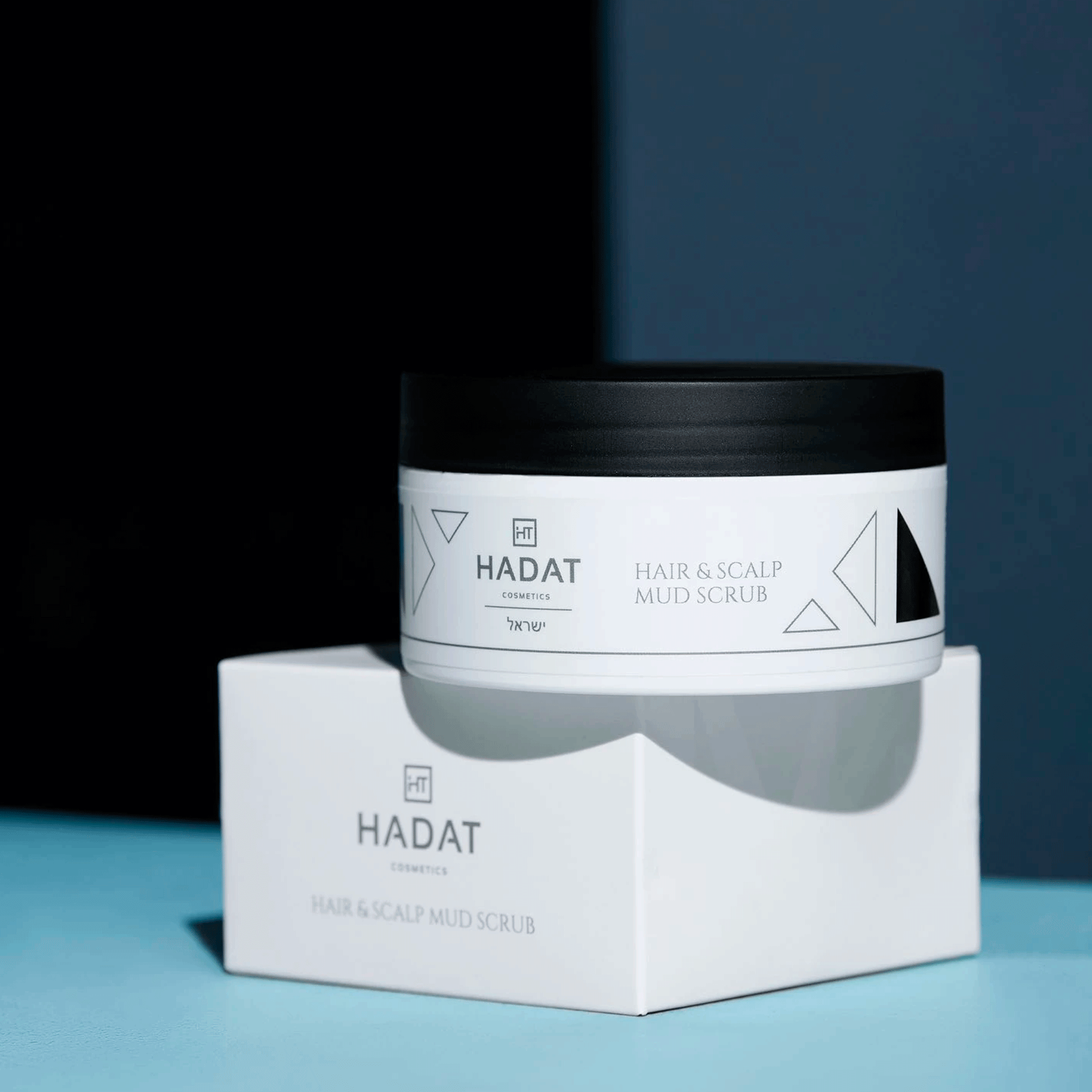 Очищающий скраб с морской солью для волос и кожи головы Hadat Cosmetics Hair and Scap Mud Scrub