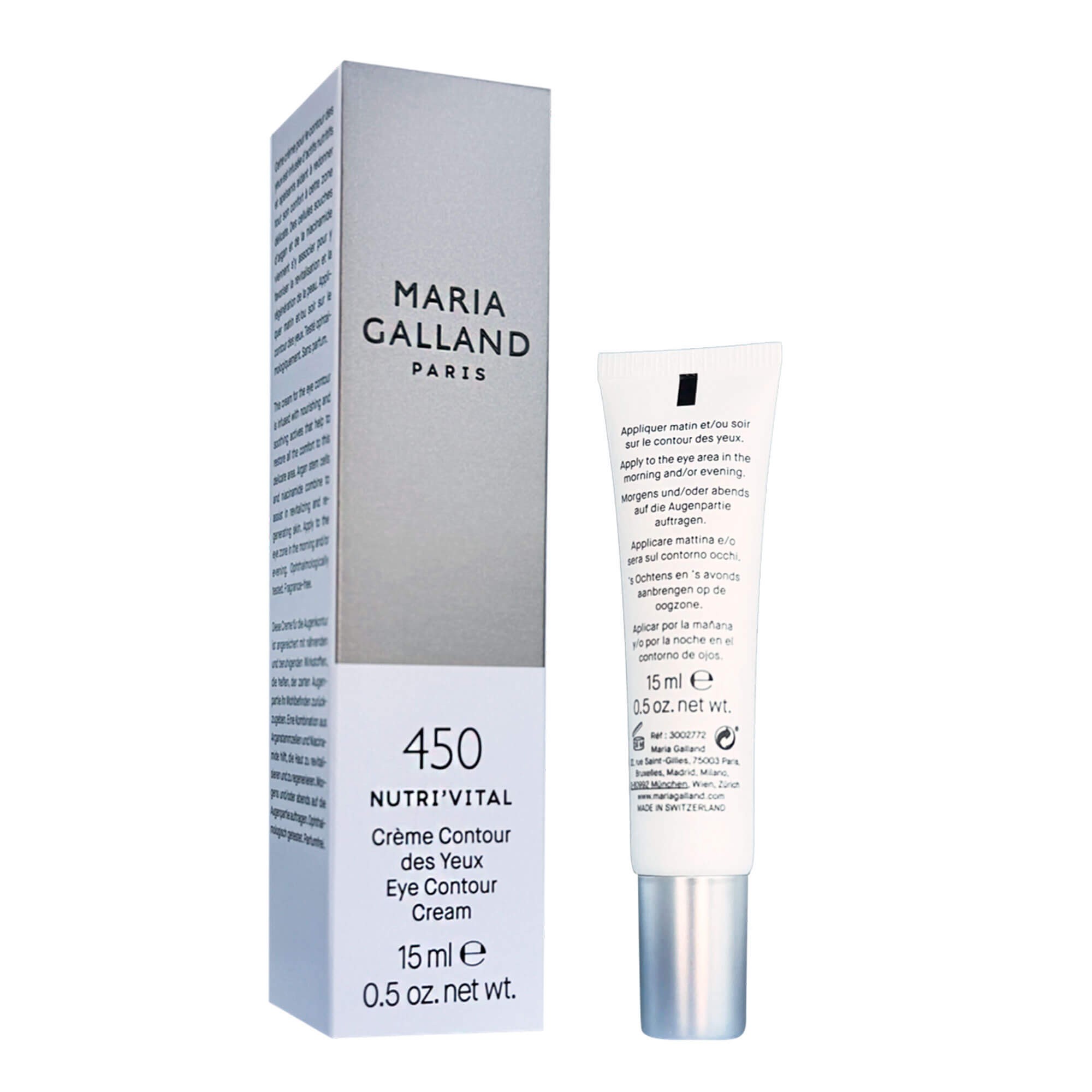 Крем для контура глаз Maria Galland 450 Nutri'vital Eye Contour Cream