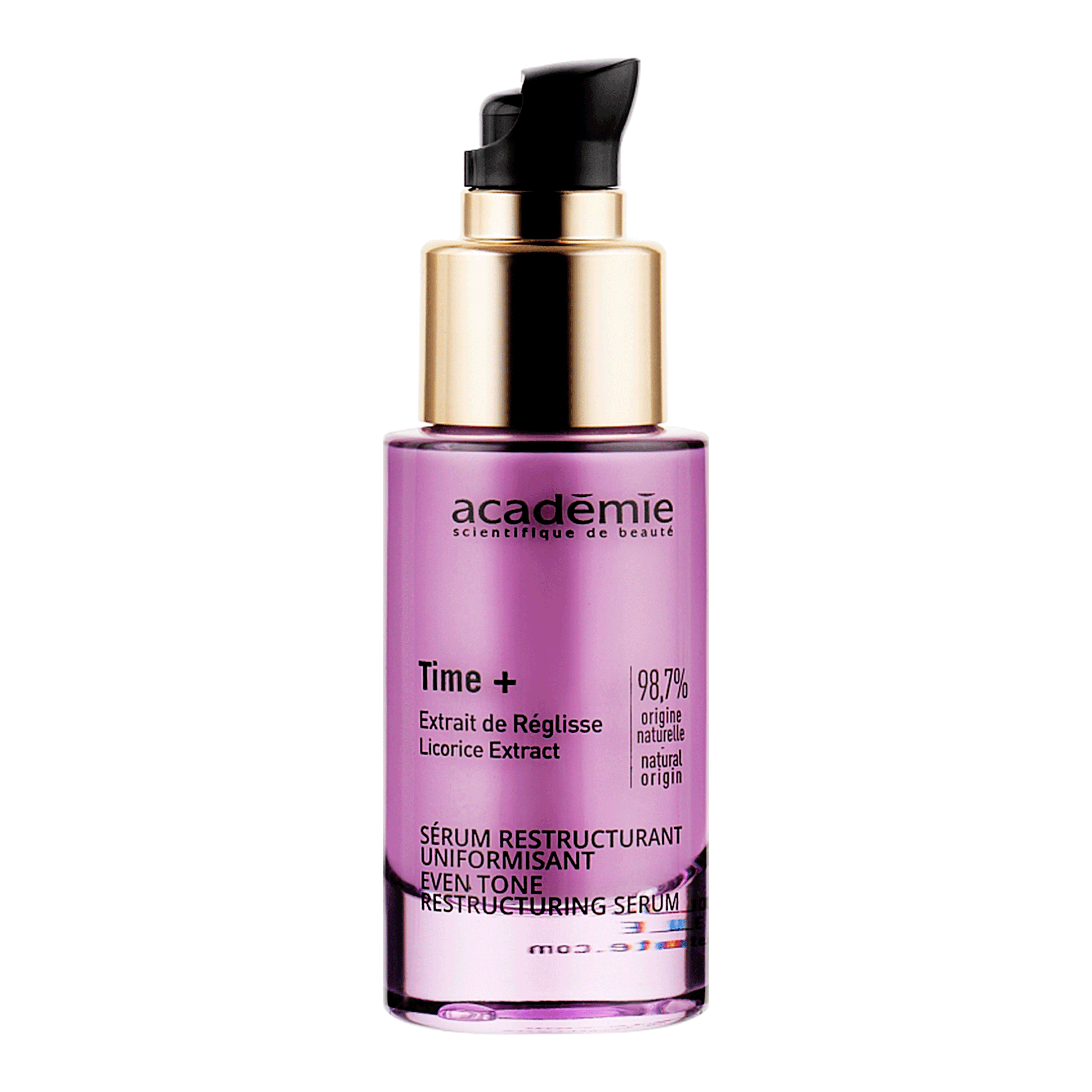 Коригуюча сироватка для вирівнювання тону Academie Time+ Even Tone Restructuring Serum