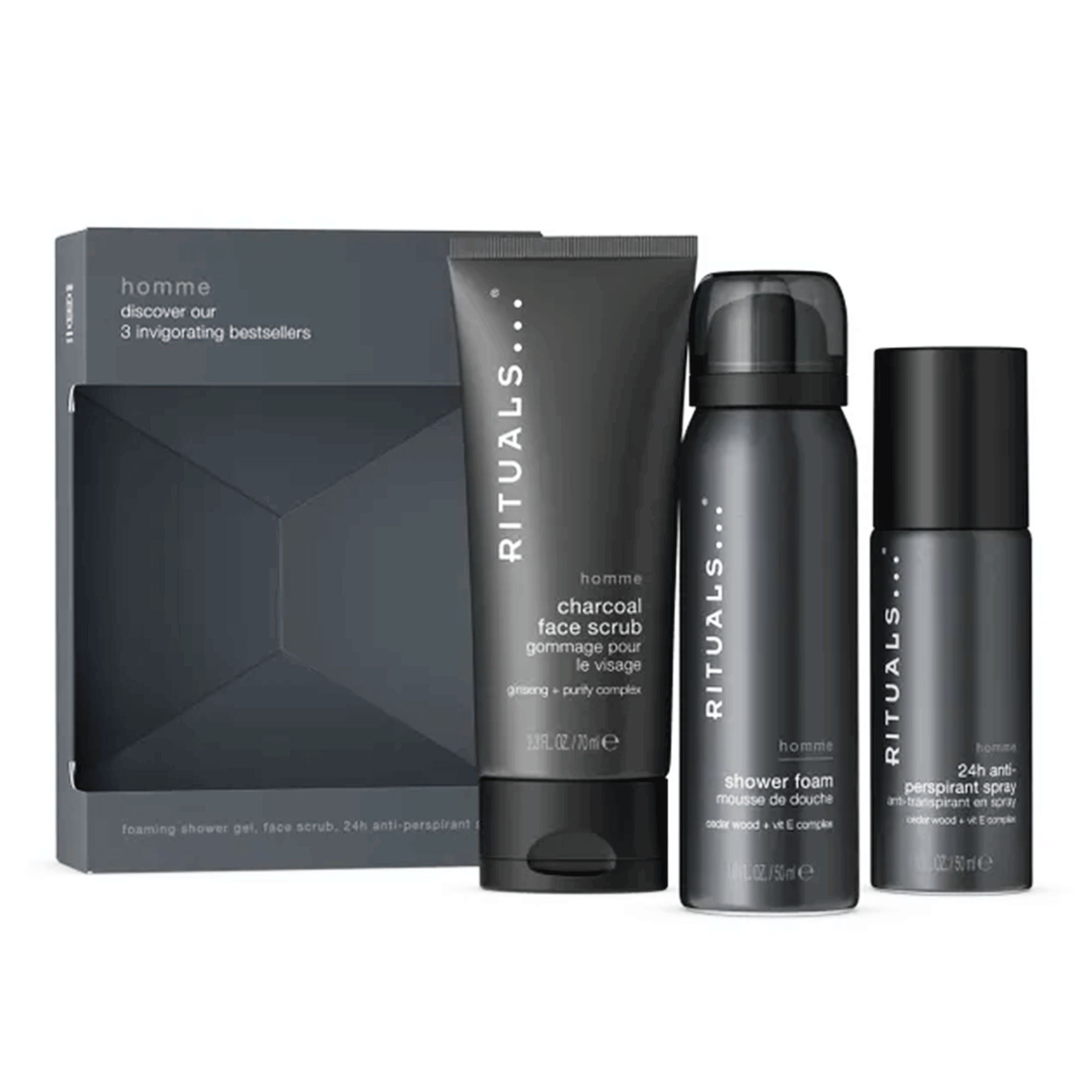 Подарунковий набір для чоловіків Rituals Homme Trial Set 2024