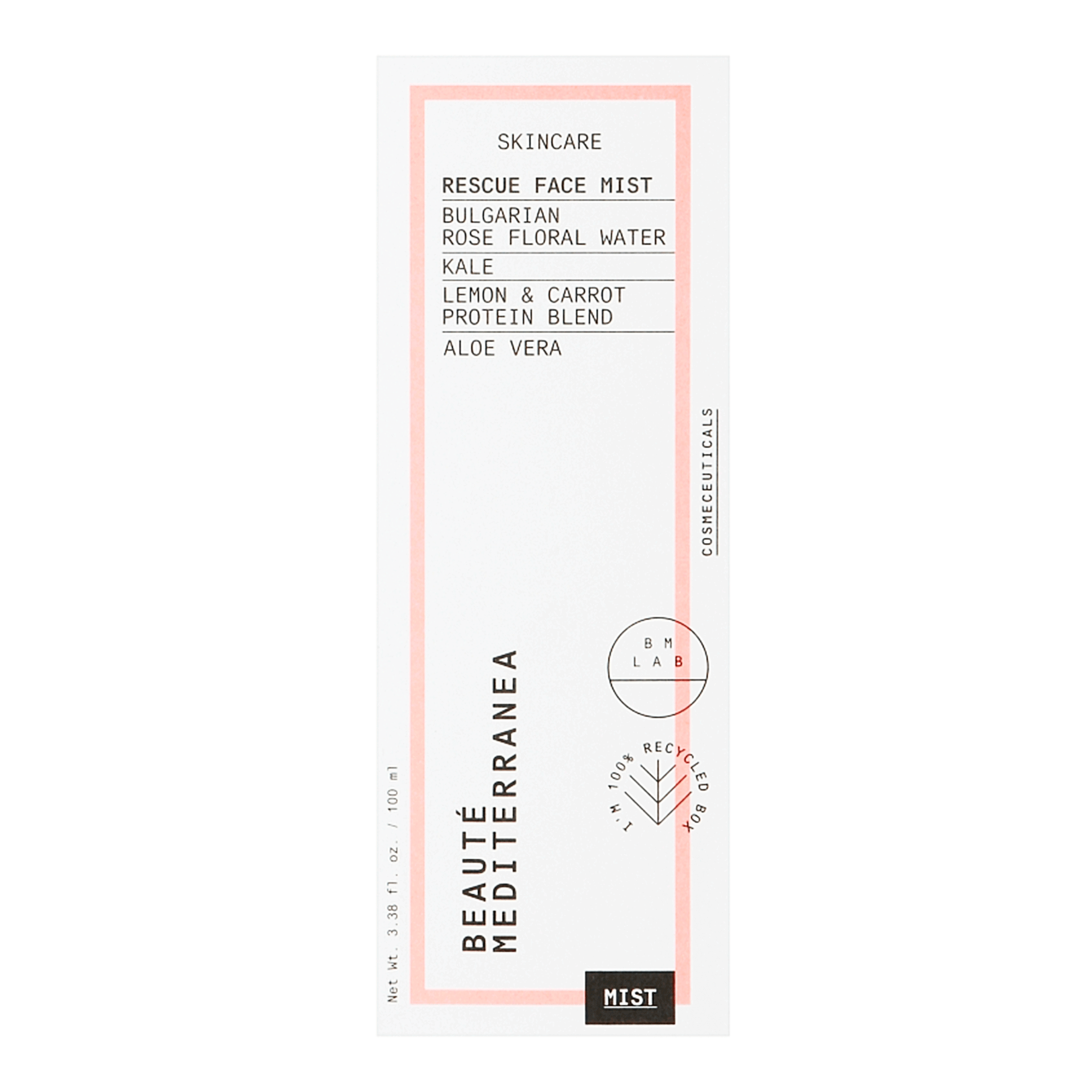 Антиоксидантный спрей-мист для лица Beaute Mediterranea Rescue Face Mist