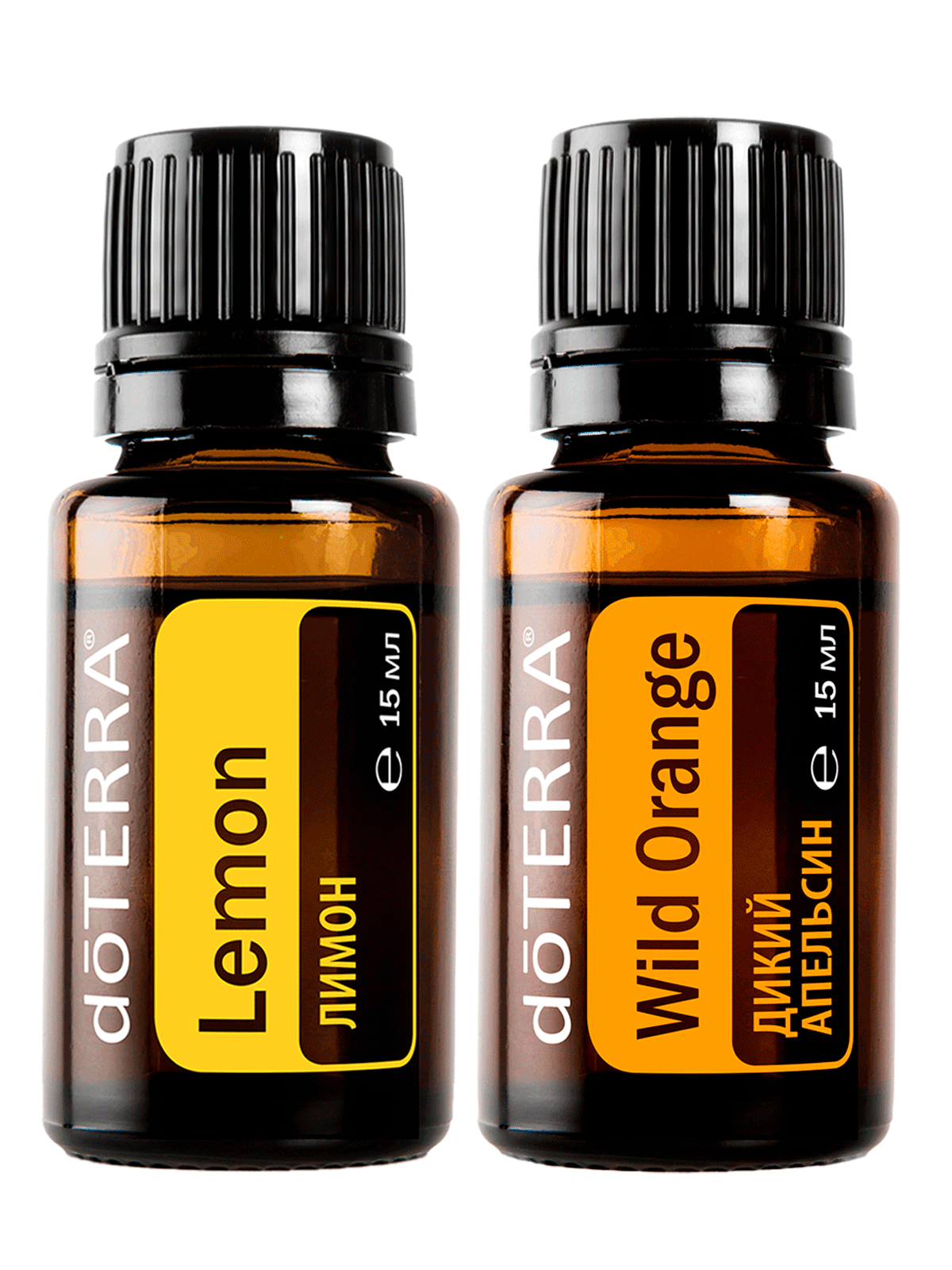 doTERRA Набор №21 Цитрусовый дуэт с маслами лимона и дикого апельсина
