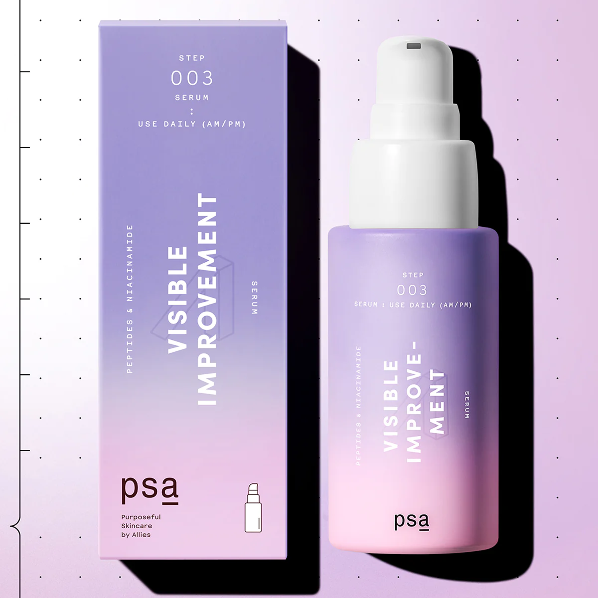 Сыворотка Allies of Skin Visible Improvement Peptides And Niacinamide Serum