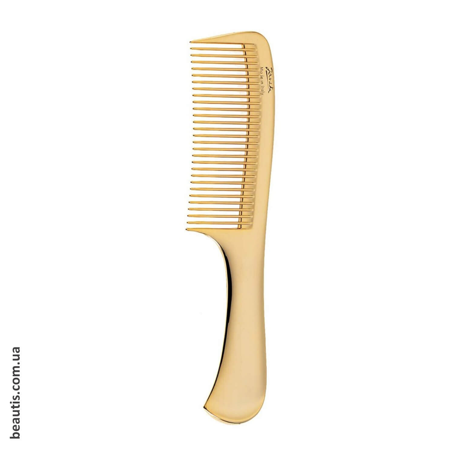 Гребінець золотистий з ручкою Janeke Golden Hairbrush