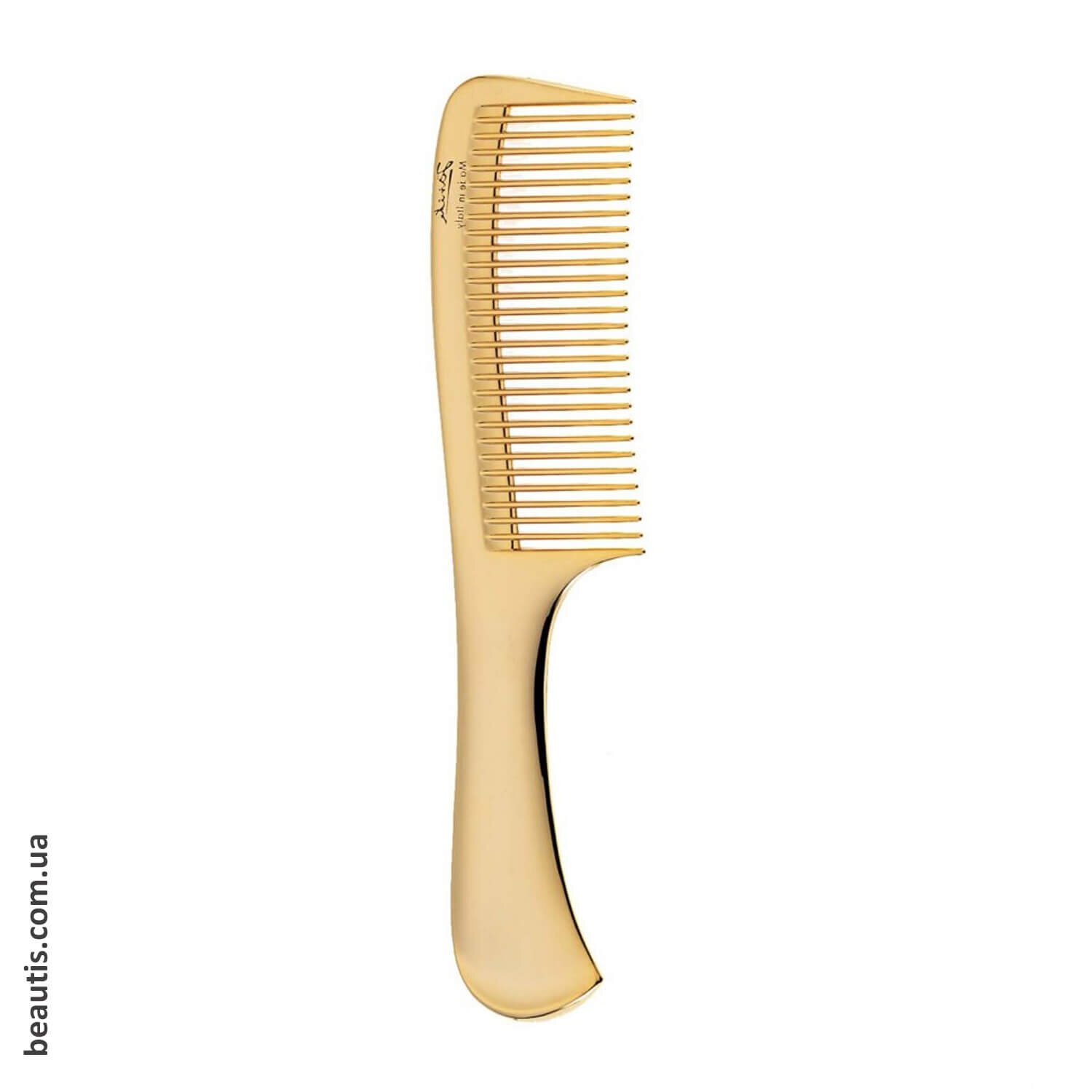 Гребінець золотистий з ручкою Janeke Golden Hairbrush