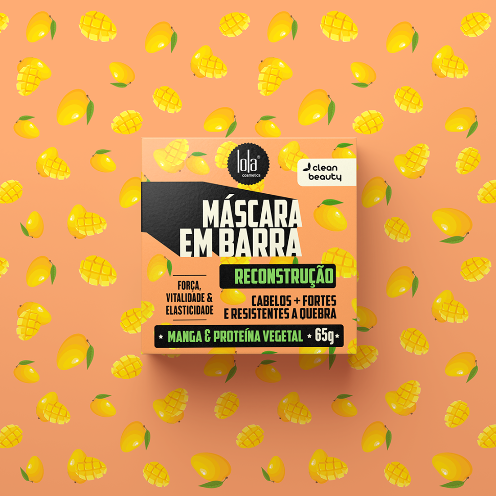 Тверда маска для волосся Lola Cosmetics Em Barra Reconstrução Mask 