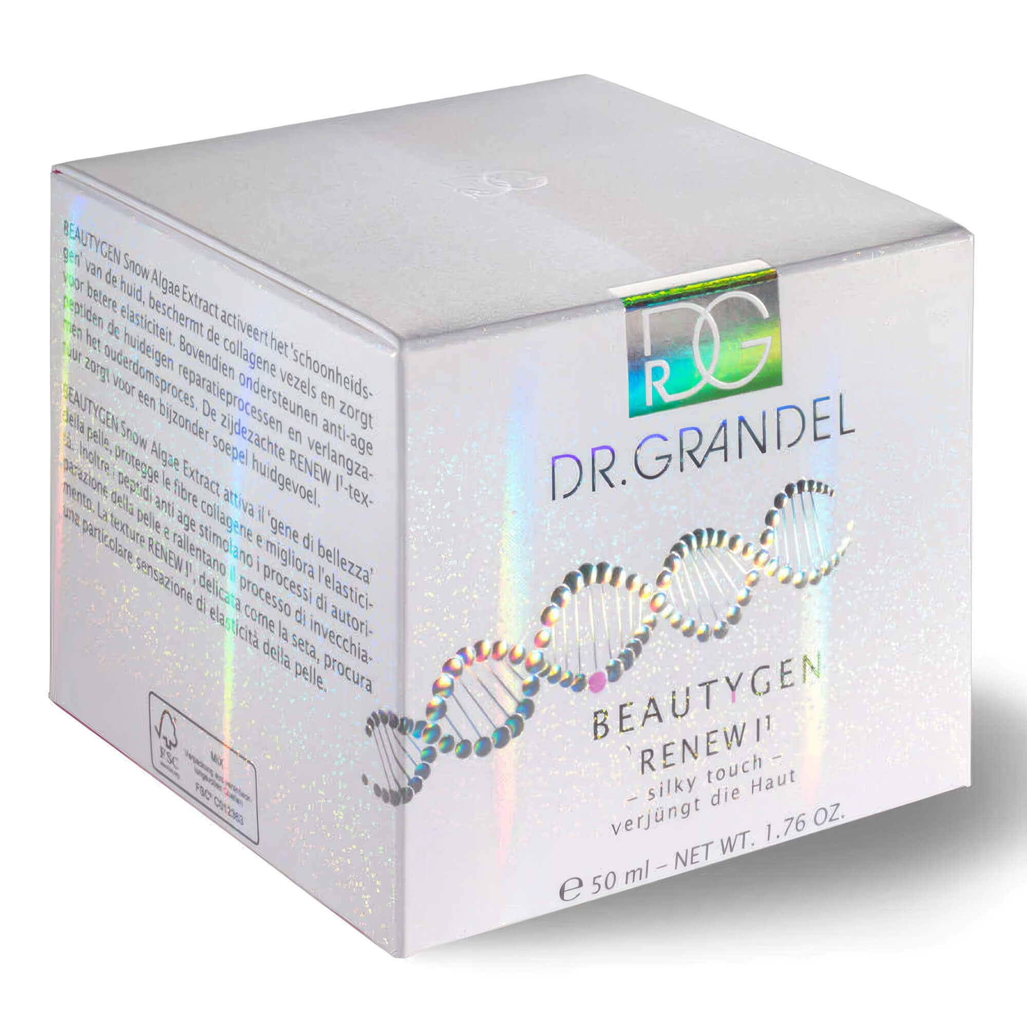 Легкий крем для комбінованої шкіри Dr.Grandel Renew I¹ silky touch