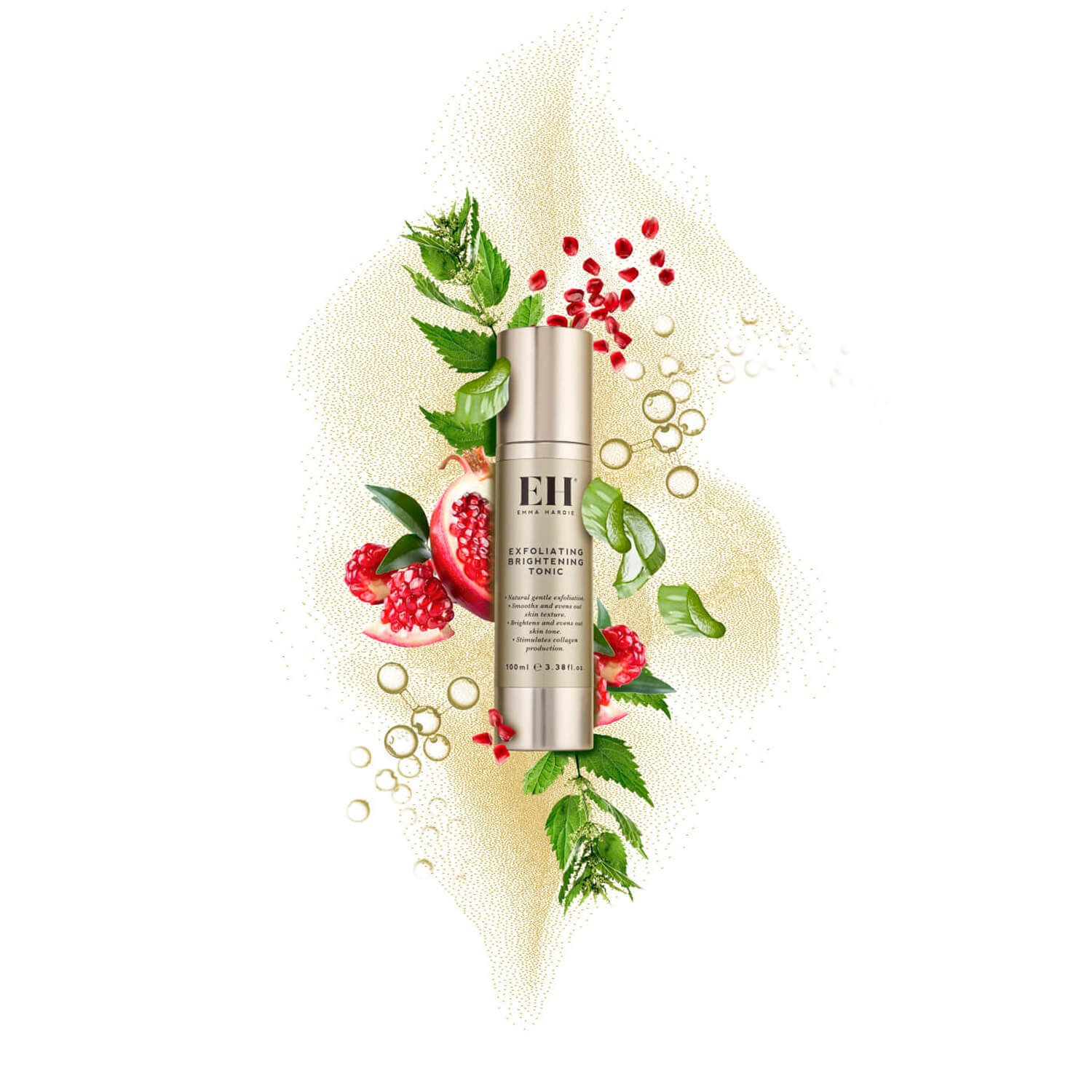 Освітлювальний тонік для обличчя Emma Hardie Exfoliating Brightening Tonic