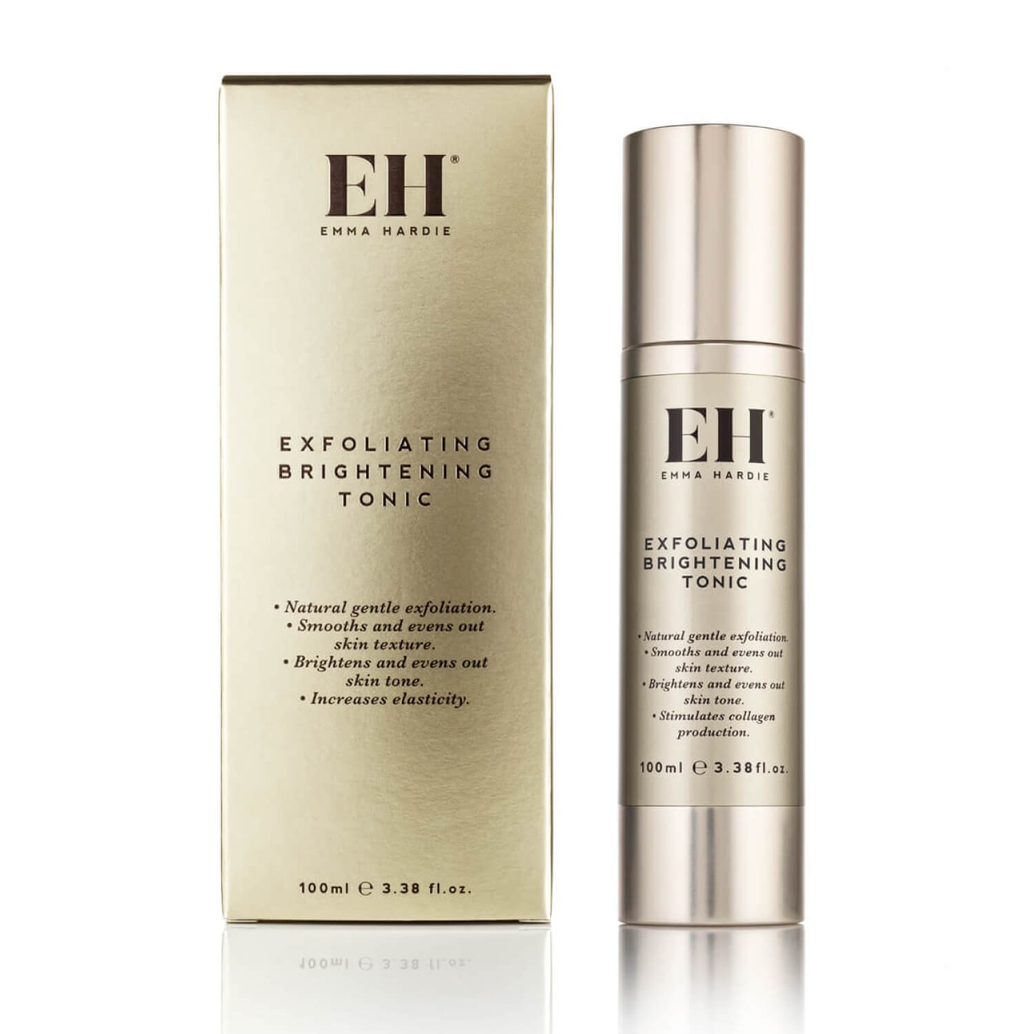 Освітлювальний тонік для обличчя Emma Hardie Exfoliating Brightening Tonic