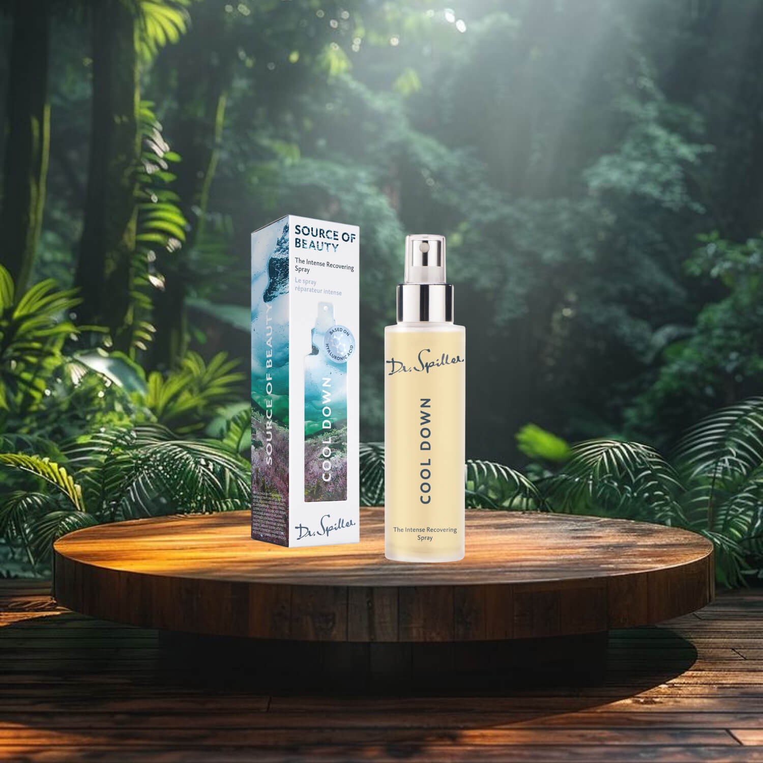 Інтенсивно відновлювальний, зволожувальний спрей Dr.Spiller Cool Down Intense Soothing Spray