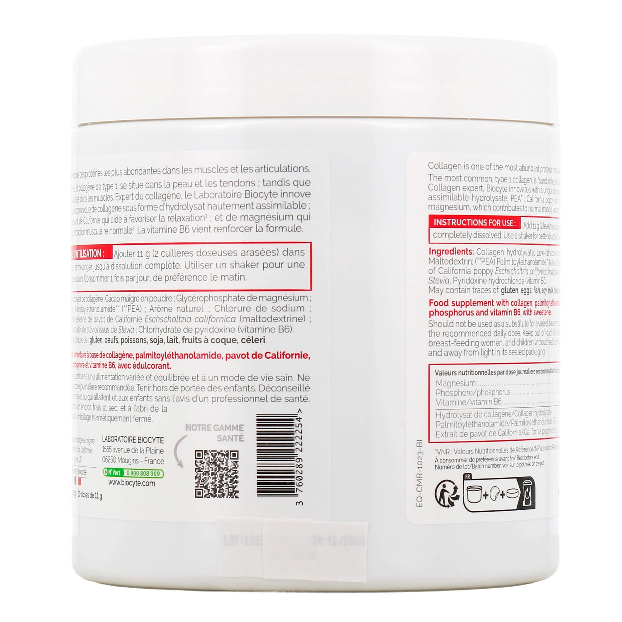 Biocyte Collagen Muscle Relax купить