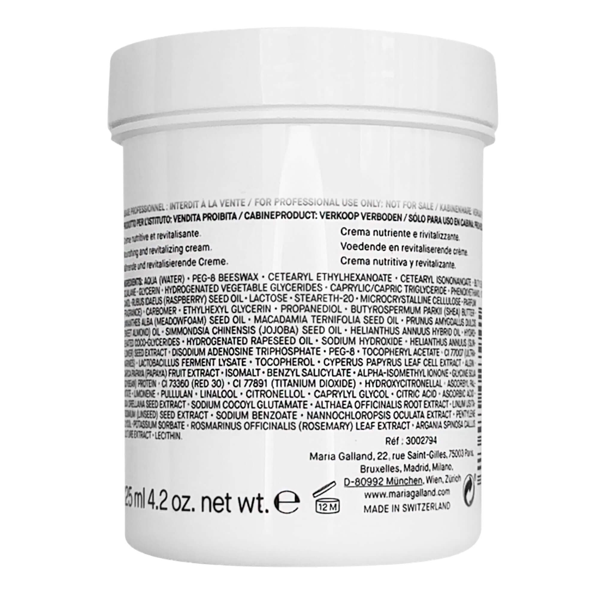 Питательный крем для сухой кожи Maria Galland 460 Nutri'Vital Cream