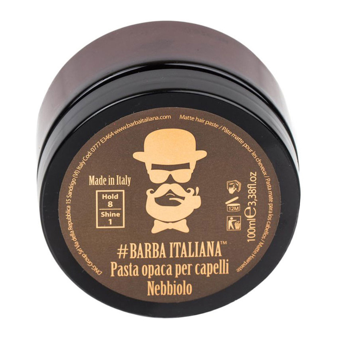 Barba Italiana Матовая паста для фиксации волос
