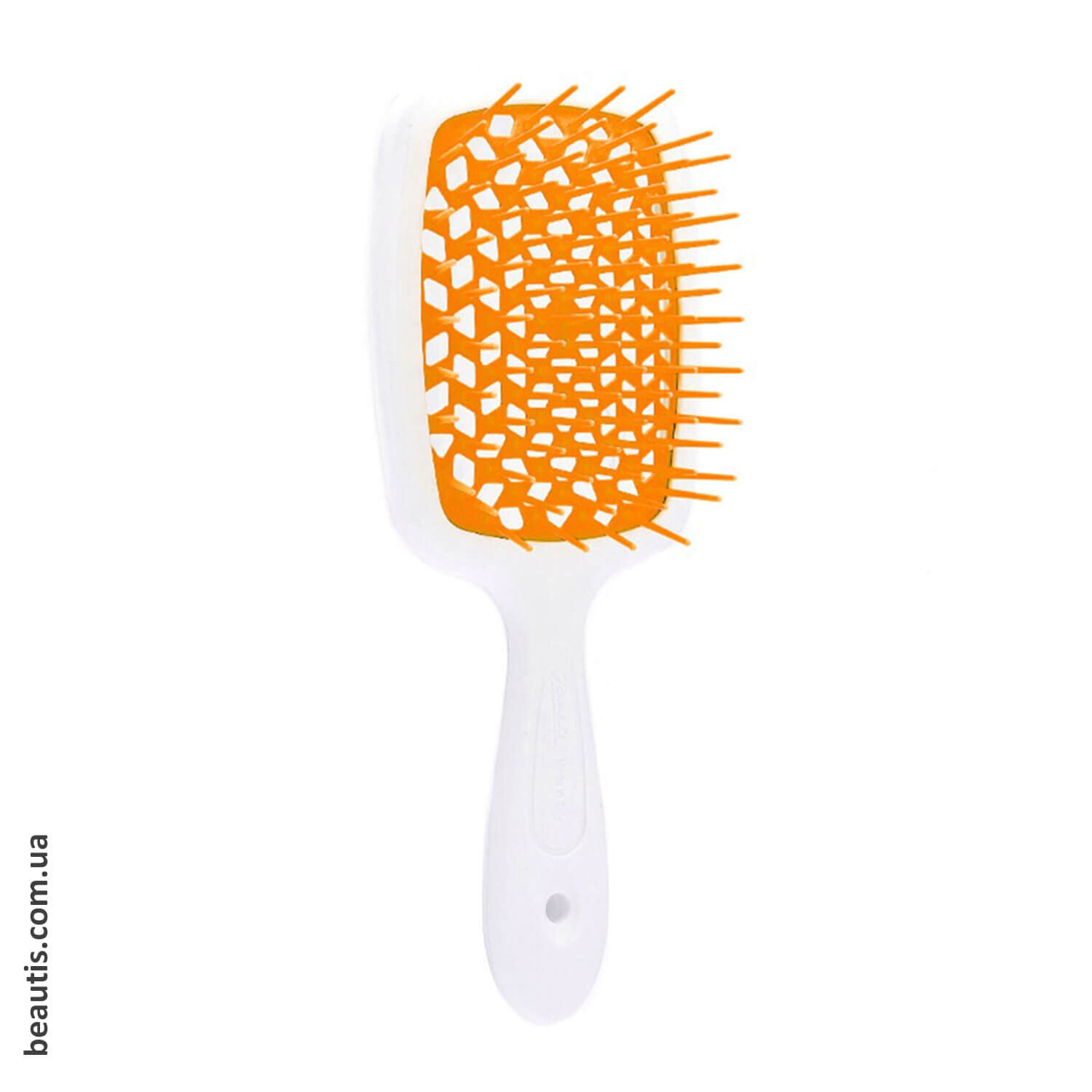 Расческа Janeke Superbrush White and Orange (бело-оранжевая)