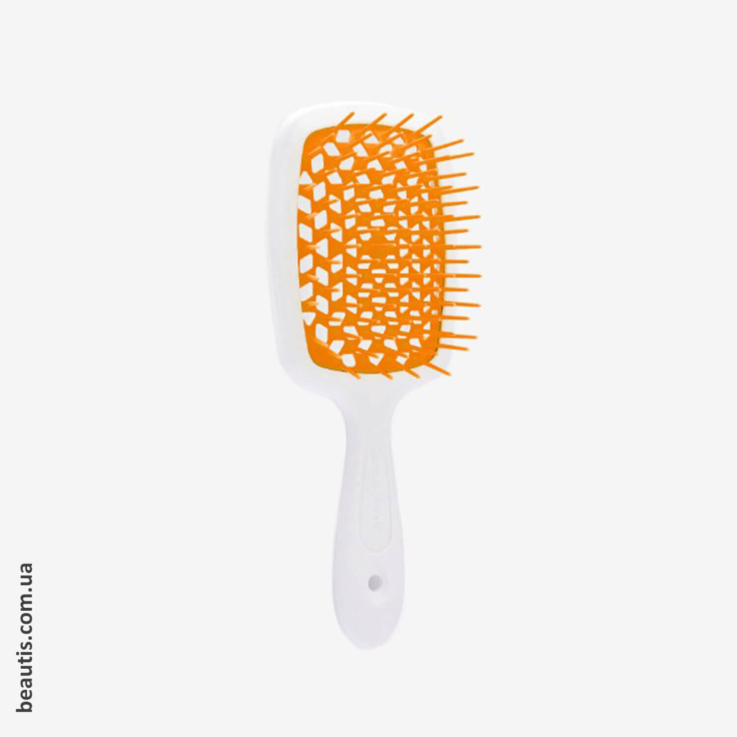 Расческа Janeke Superbrush White and Orange (бело-оранжевая)