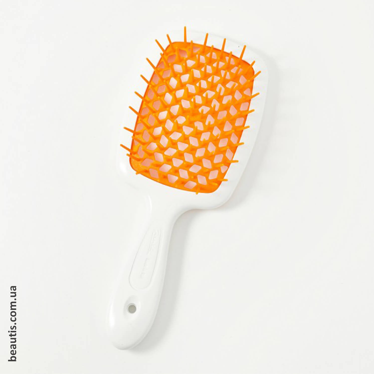 Расческа Janeke Superbrush White and Orange (бело-оранжевая)