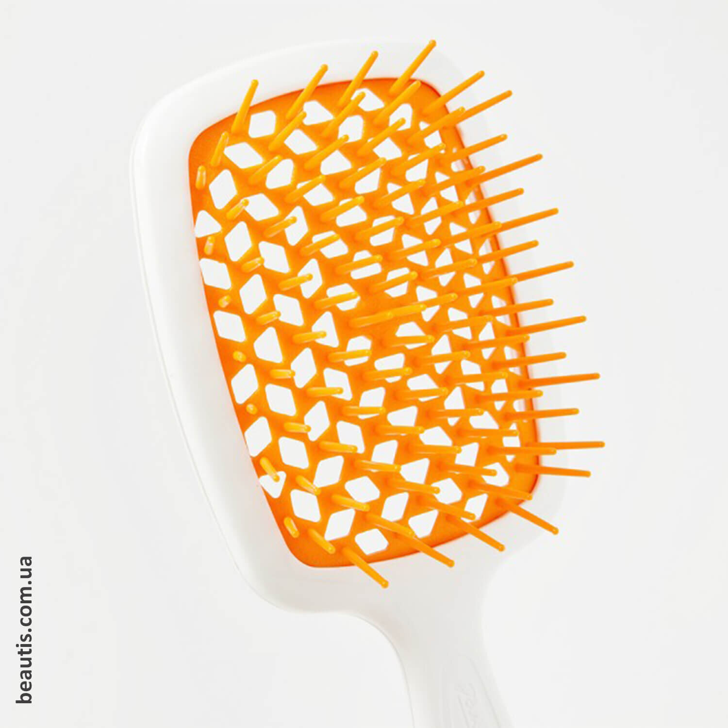 Расческа Janeke Superbrush White and Orange (бело-оранжевая)