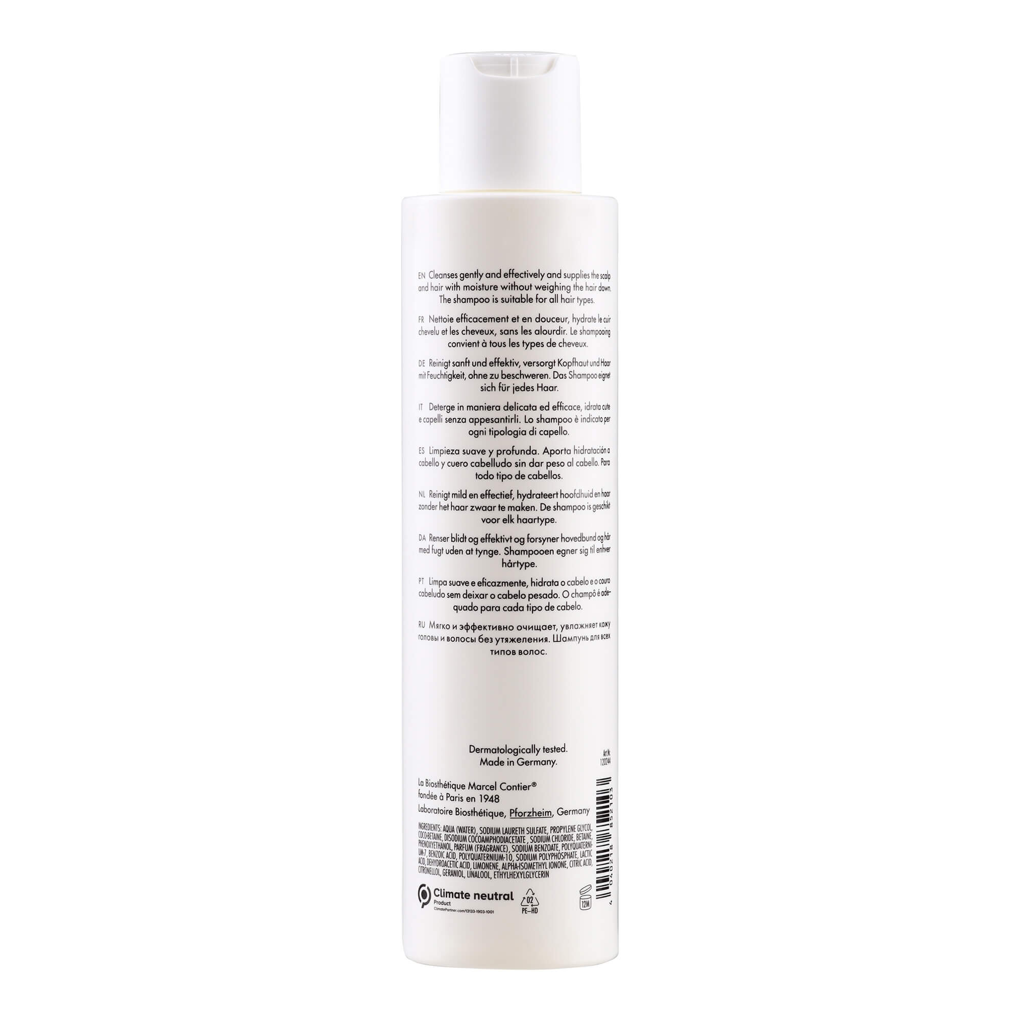 Шампунь мягкий для повседневного использования. La Biosthetique Essentiel Classic Shampoo