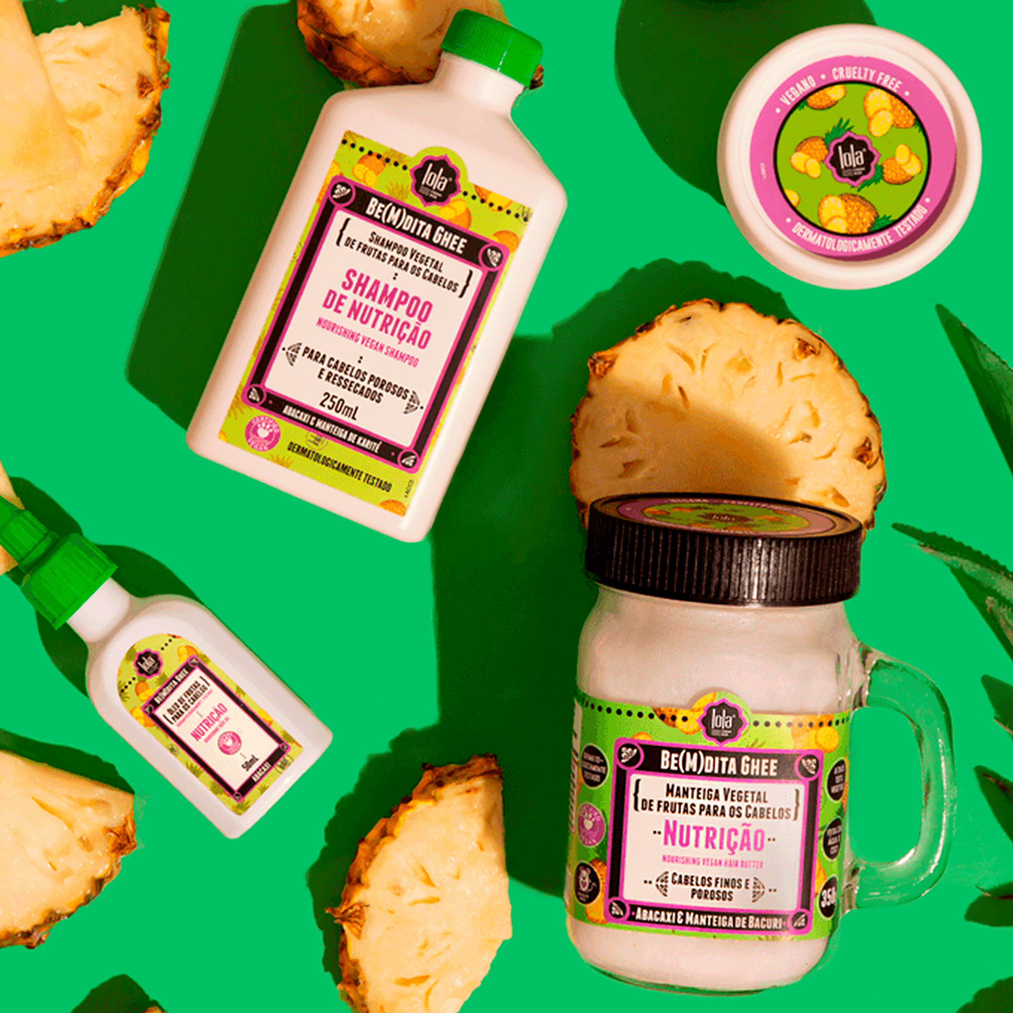 Олія для волосся живильна Lola Cosmetics Be(M)dita Ghee - Óleo Nutrição Abacaxi e Manteiga De Bacuri