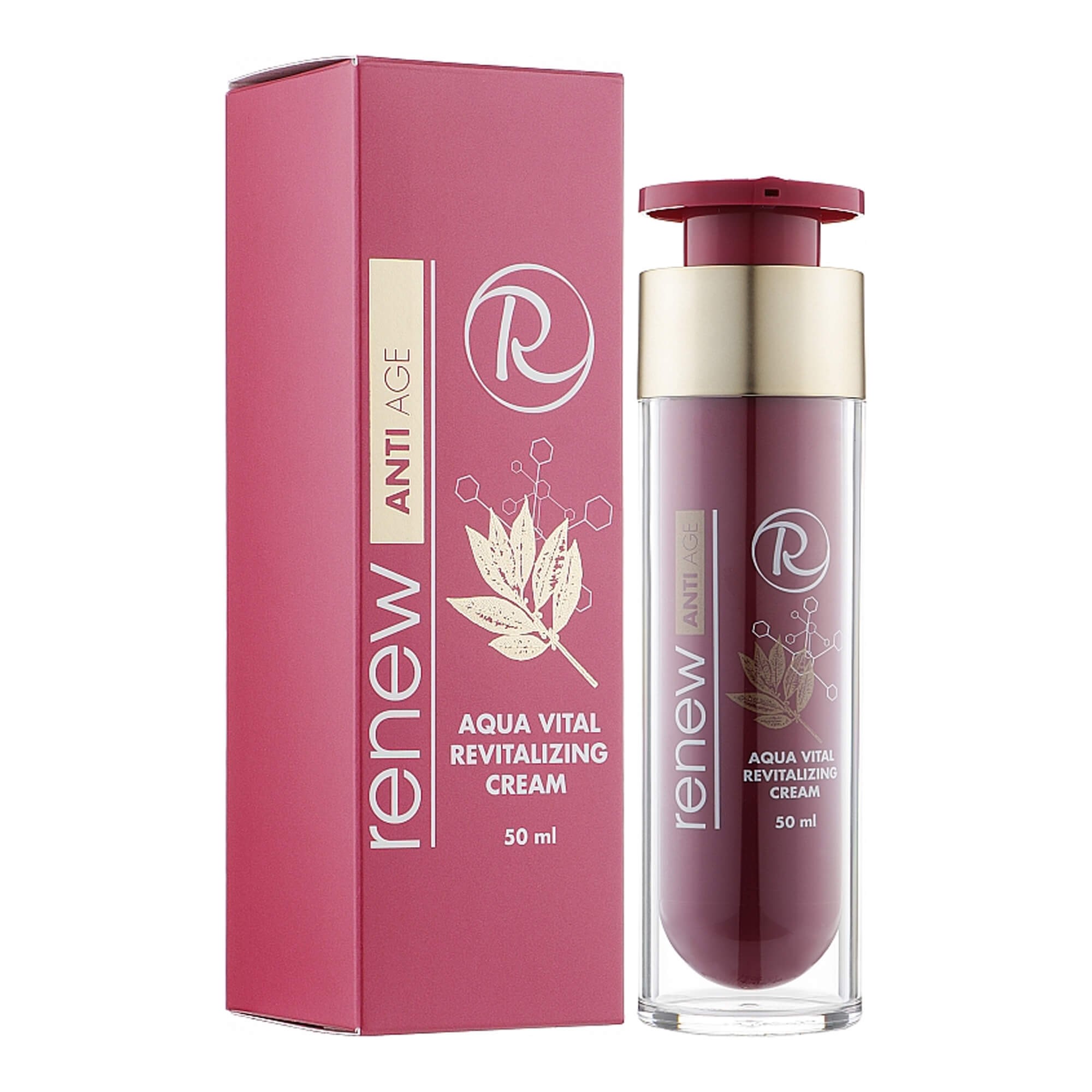 Антивіковий сонцезахисний зволожуючий крем Renew Aqua Vital Revitalizing Cream