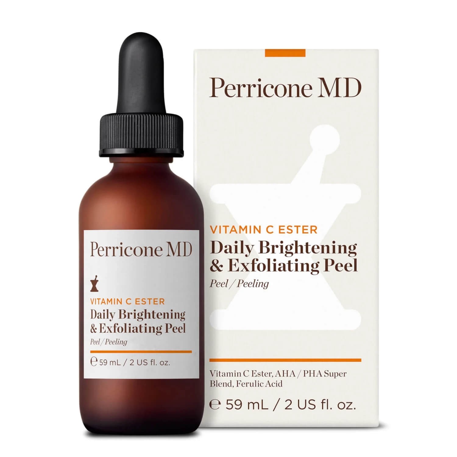 Осветляющий пилинг с витамином С для повседневного использования  Perricone MD Vitamin C Ester Daily Brightening and Exfoliating Peel