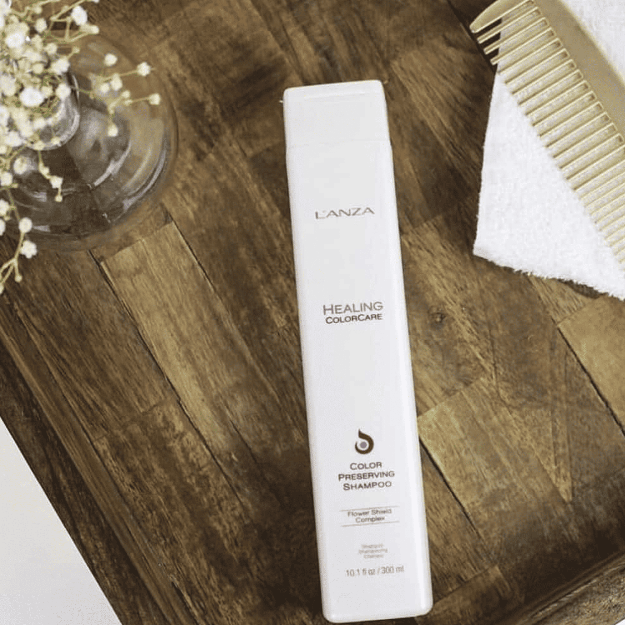 Живильний шампунь для фарбованого волосся L’anza Healing ColorCare Color-Preserving Shampoo