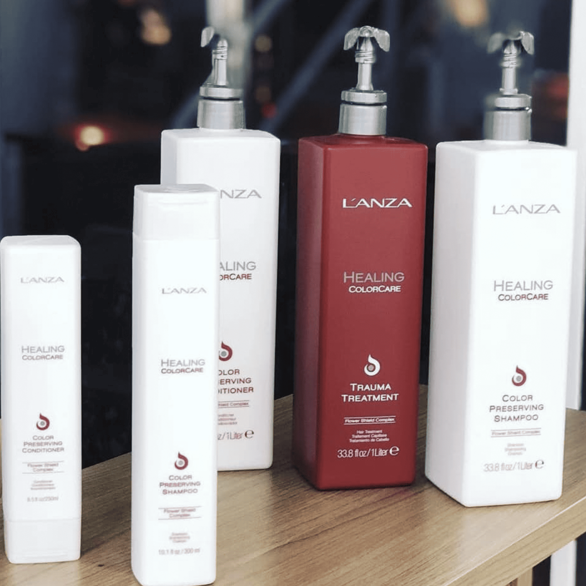 Живильний шампунь для фарбованого волосся L’anza Healing ColorCare Color-Preserving Shampoo