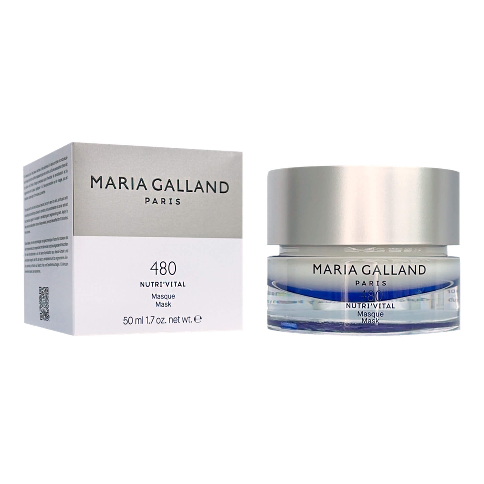 Живильна маска для сухої шкіри Maria Galland 480 Nutri’Vital Mask
