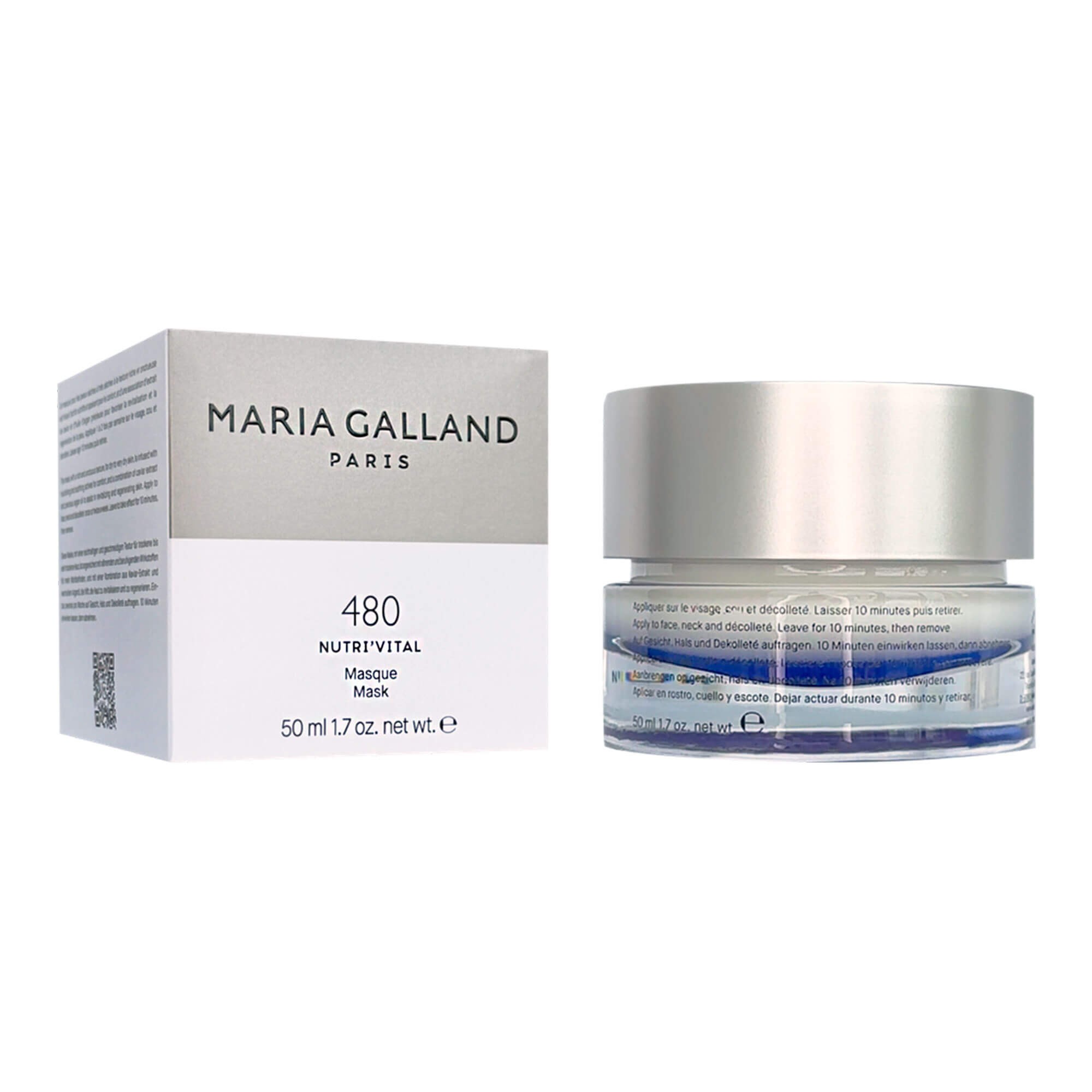 Живильна маска для сухої шкіри Maria Galland 480 Nutri’Vital Mask