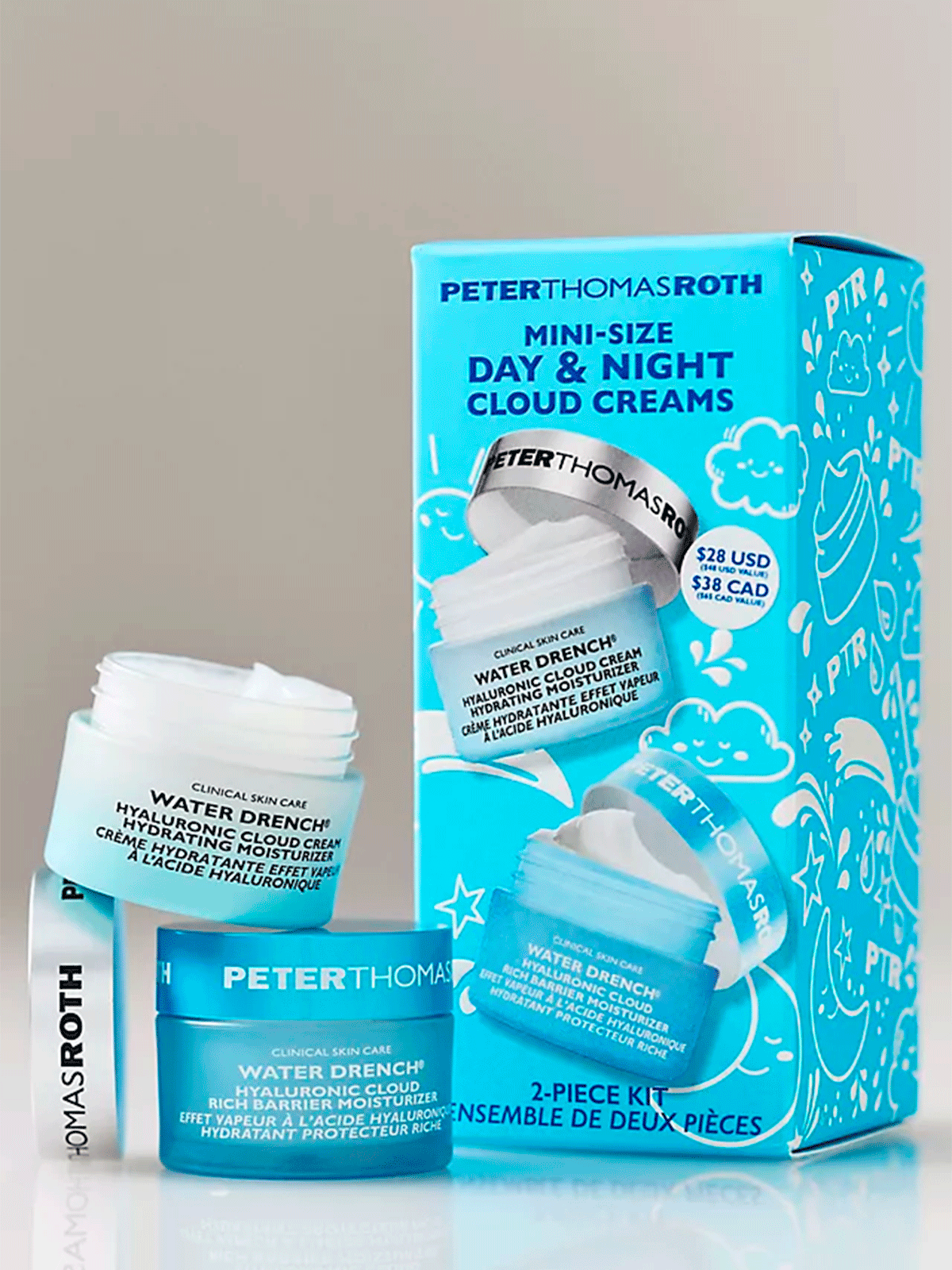 Набор Peter Thomas Roth Mini-Size Day & Night Cloud Creams 2-Piece Kit