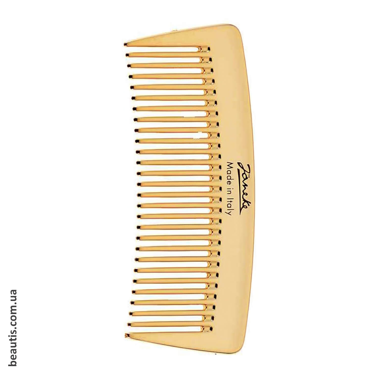 Золотий кишеньковий гребінь Janeke Pocket Comb