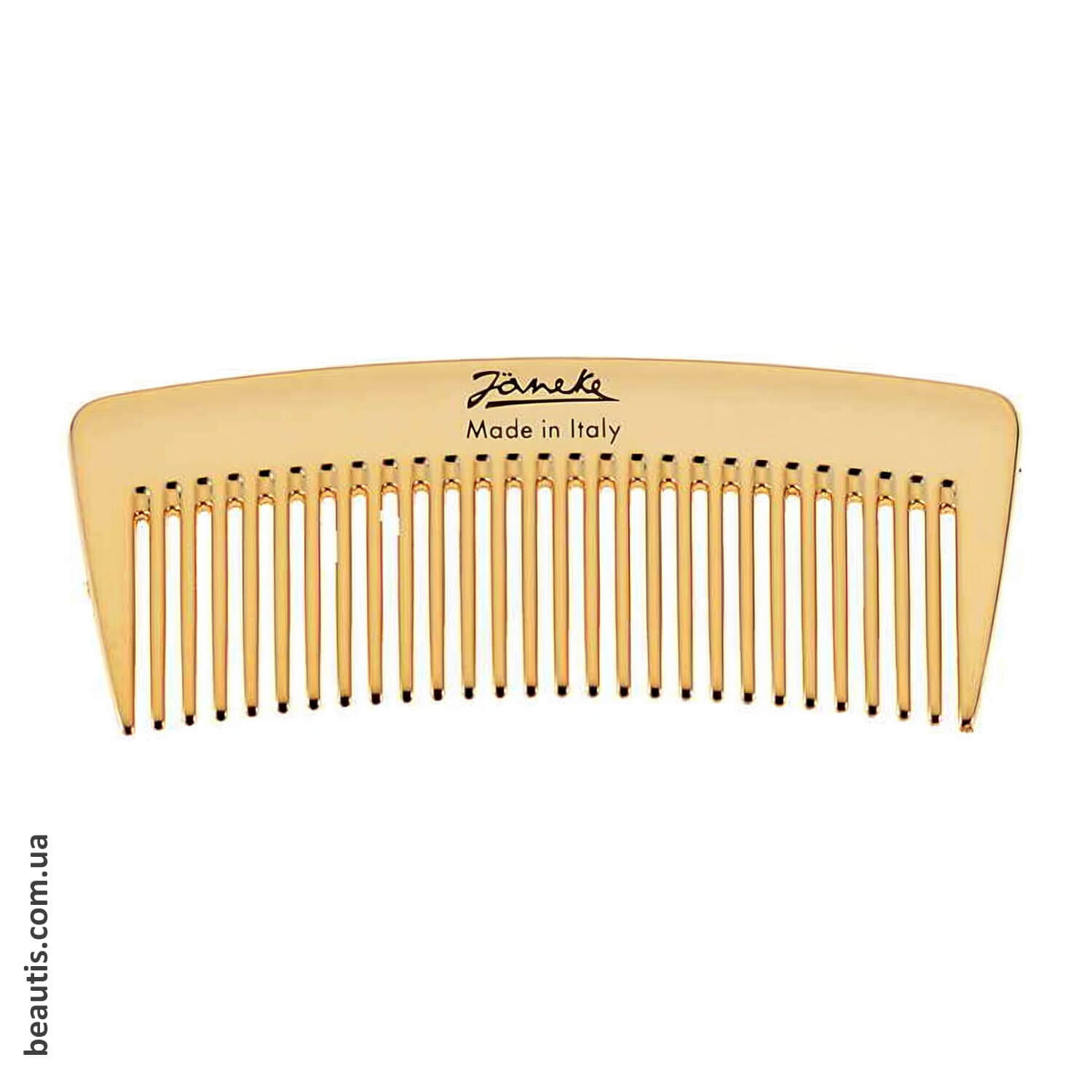 Золотий кишеньковий гребінь Janeke Pocket Comb