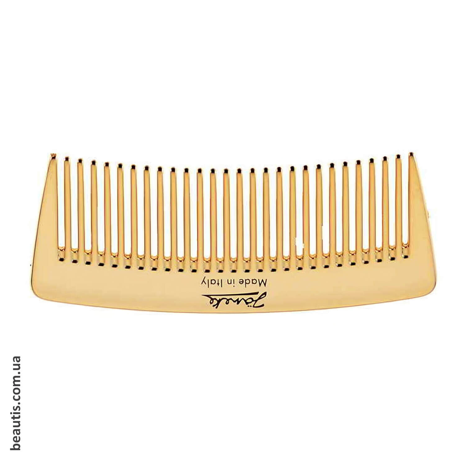 Золотий кишеньковий гребінь Janeke Pocket Comb