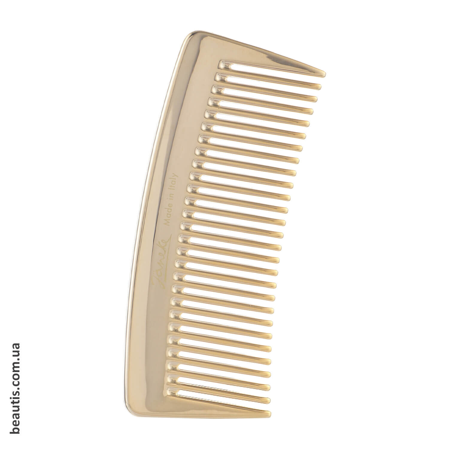 Золотий кишеньковий гребінь Janeke Pocket Comb