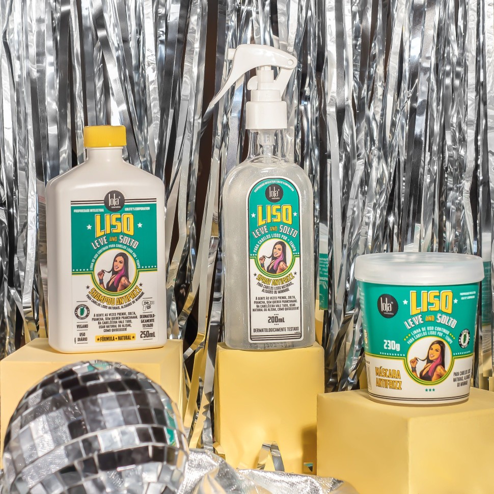 Шампунь для випрямлення волосся Lola Cosmetics Liso, Leve E Solto Shampoo